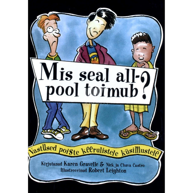 Chava Castro, Nick Castro, Karen Gravelle - Mis seal allpool toimub?. Vastused poiste keerulistele küsimustele