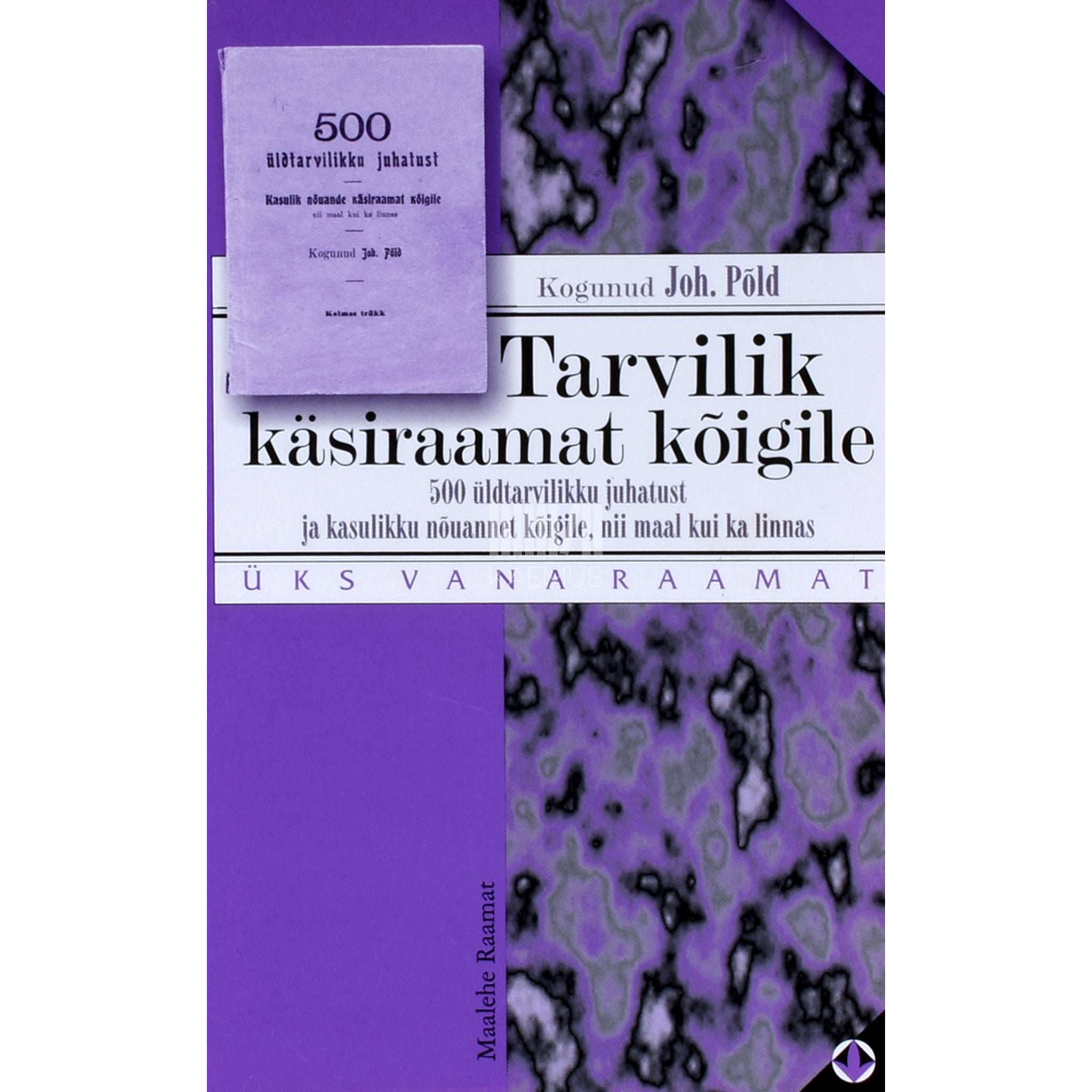 Johannes Põld Tarvilik käsiraamat kõigile