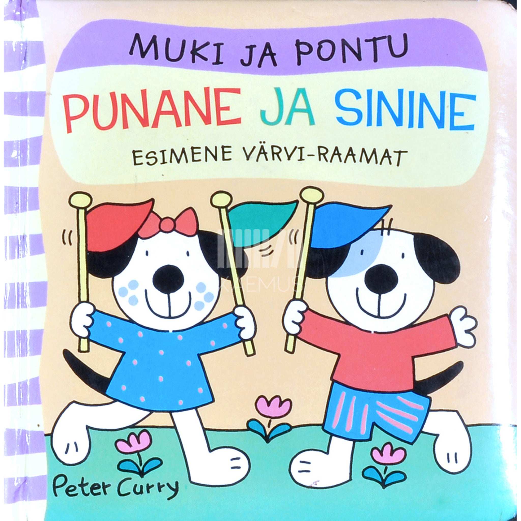 Peter Curry Punane ja sinine. Esimene värvi-raamat