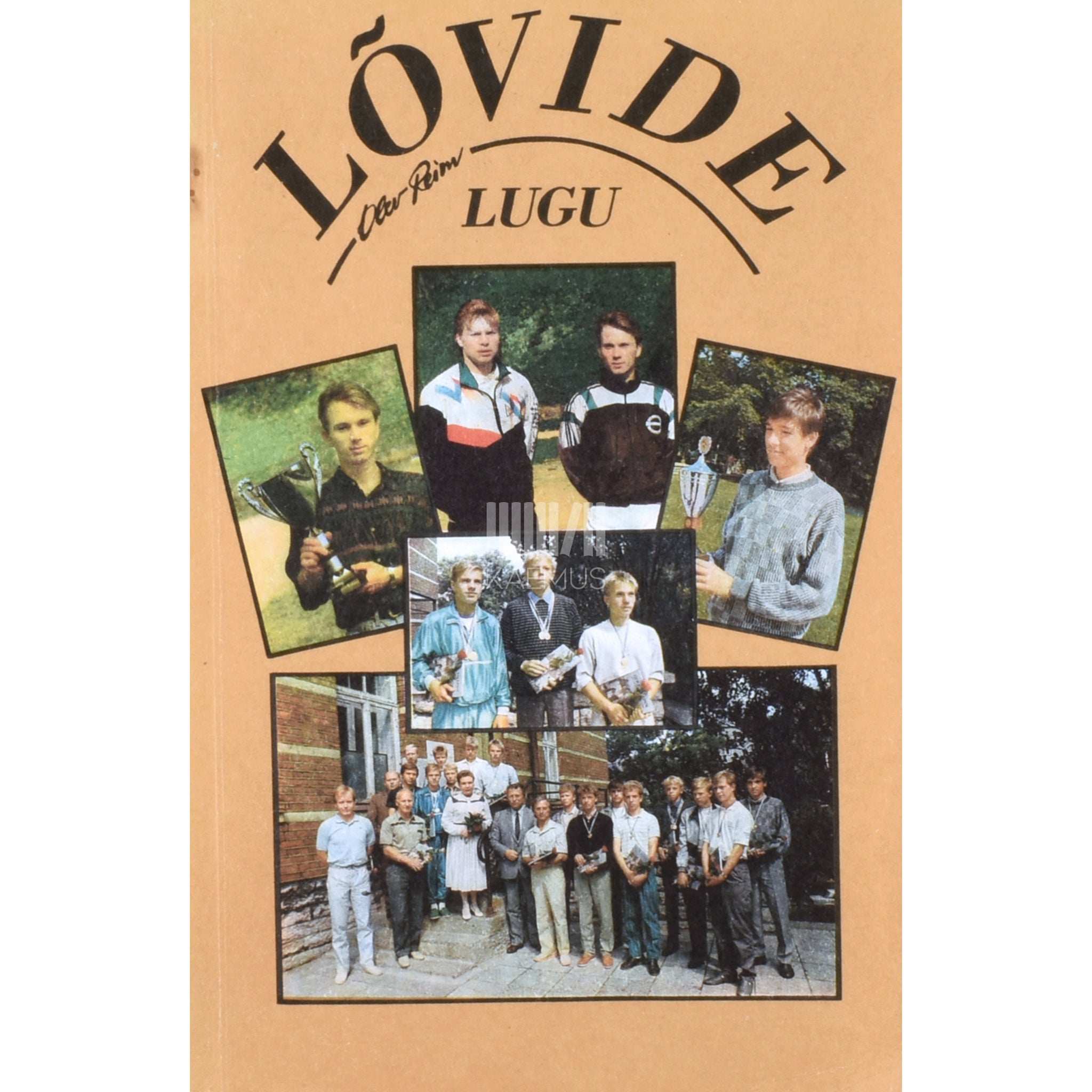 Olev Reim Lõvide lugu. Eesti noorte jalgpallimeeskonnast