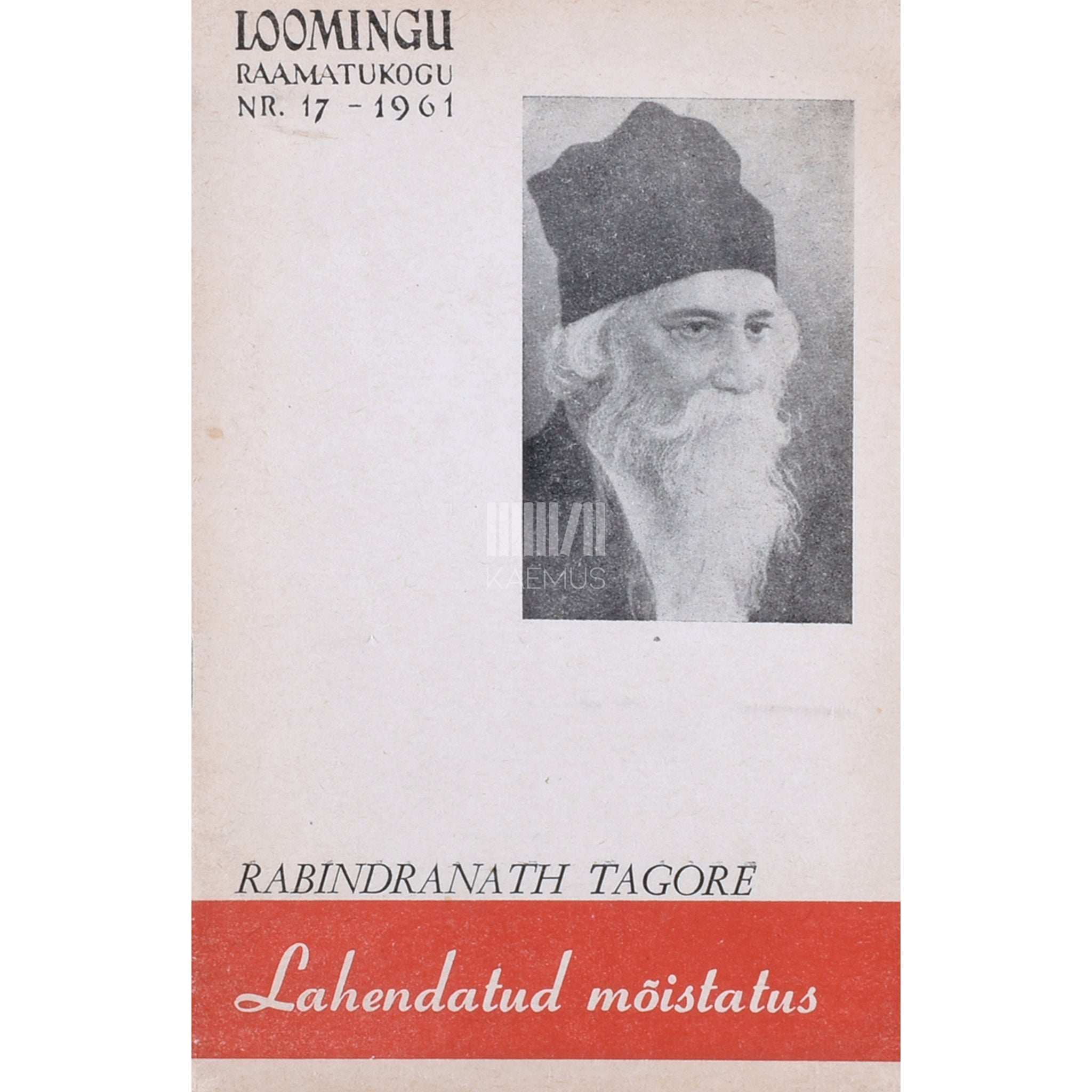 Rabindranath Tagore Lahendatud mõistatus