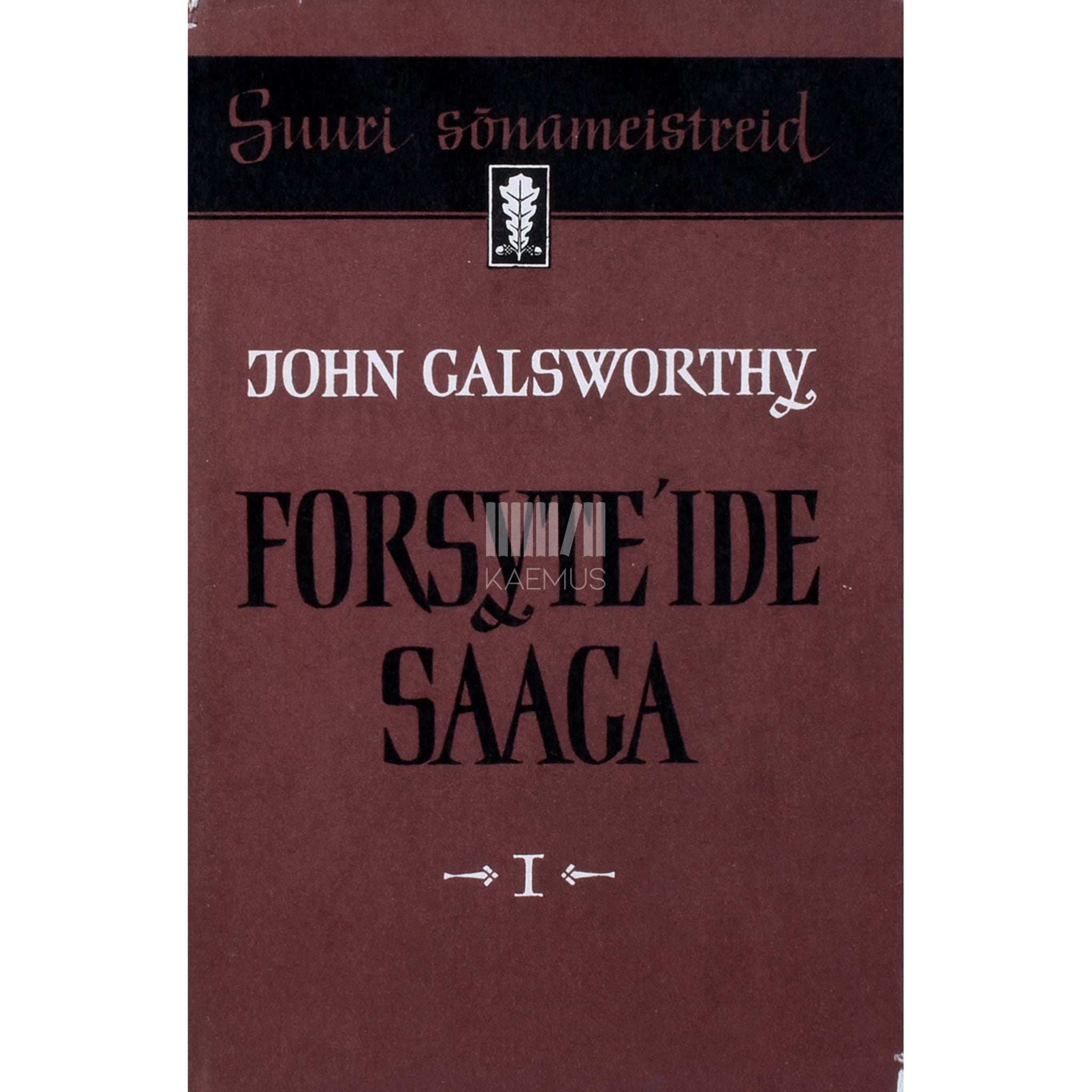 John Galsworthy - Forsyteide saaga. Varakas mees 1. osa