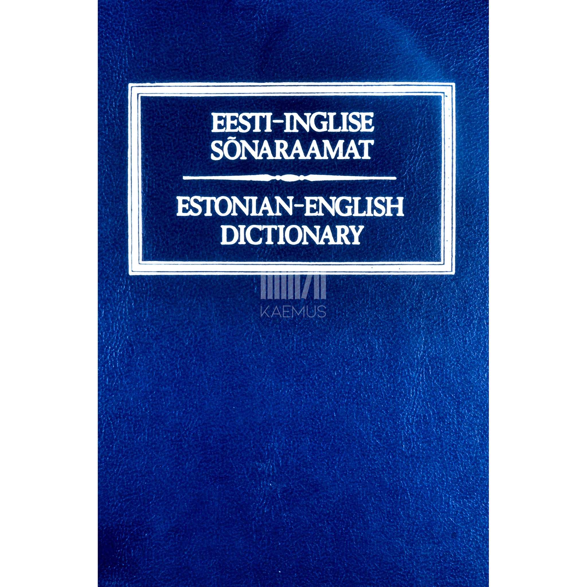 ... Eesti-inglise sõnaraamat