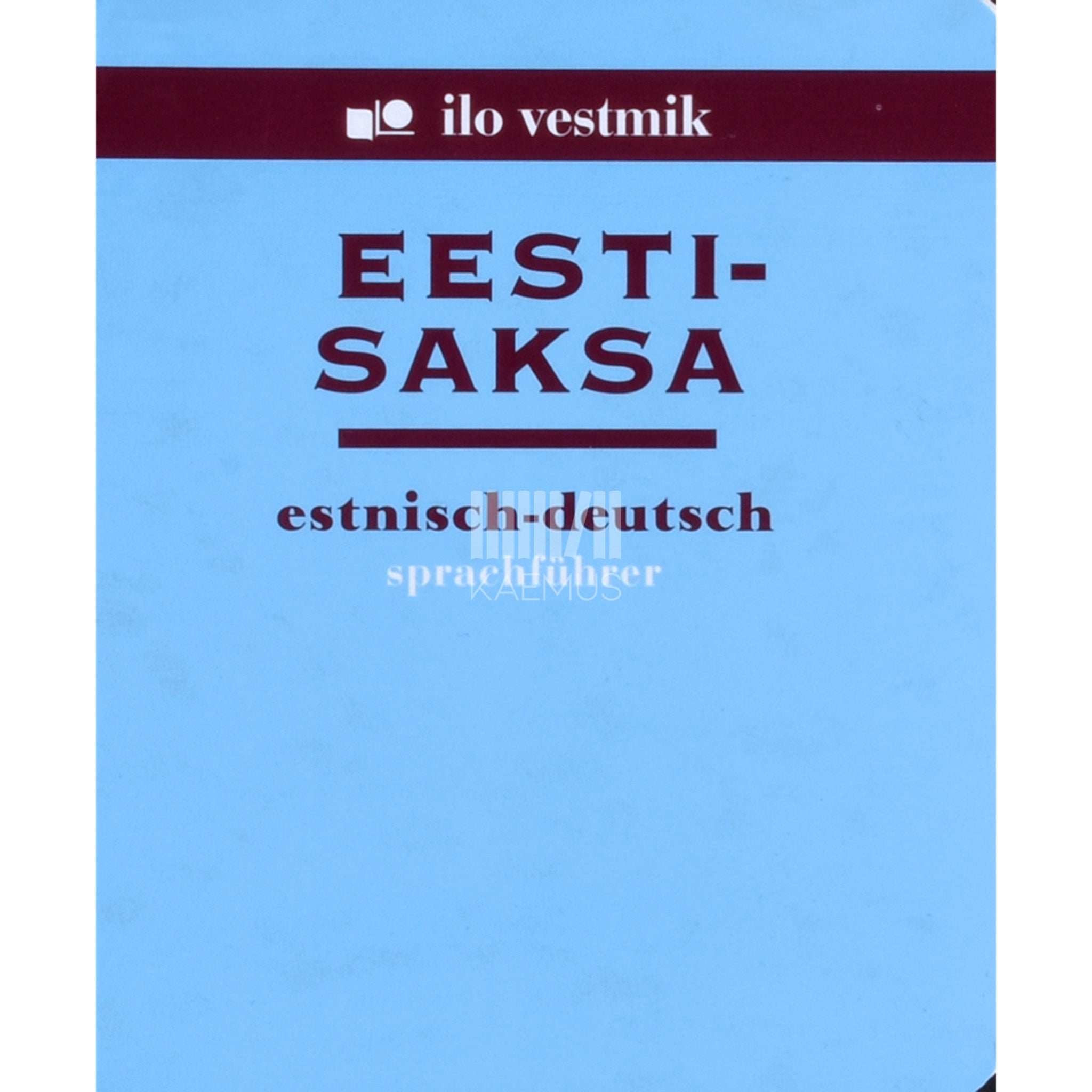 ... Eesti-saksa Vestmik