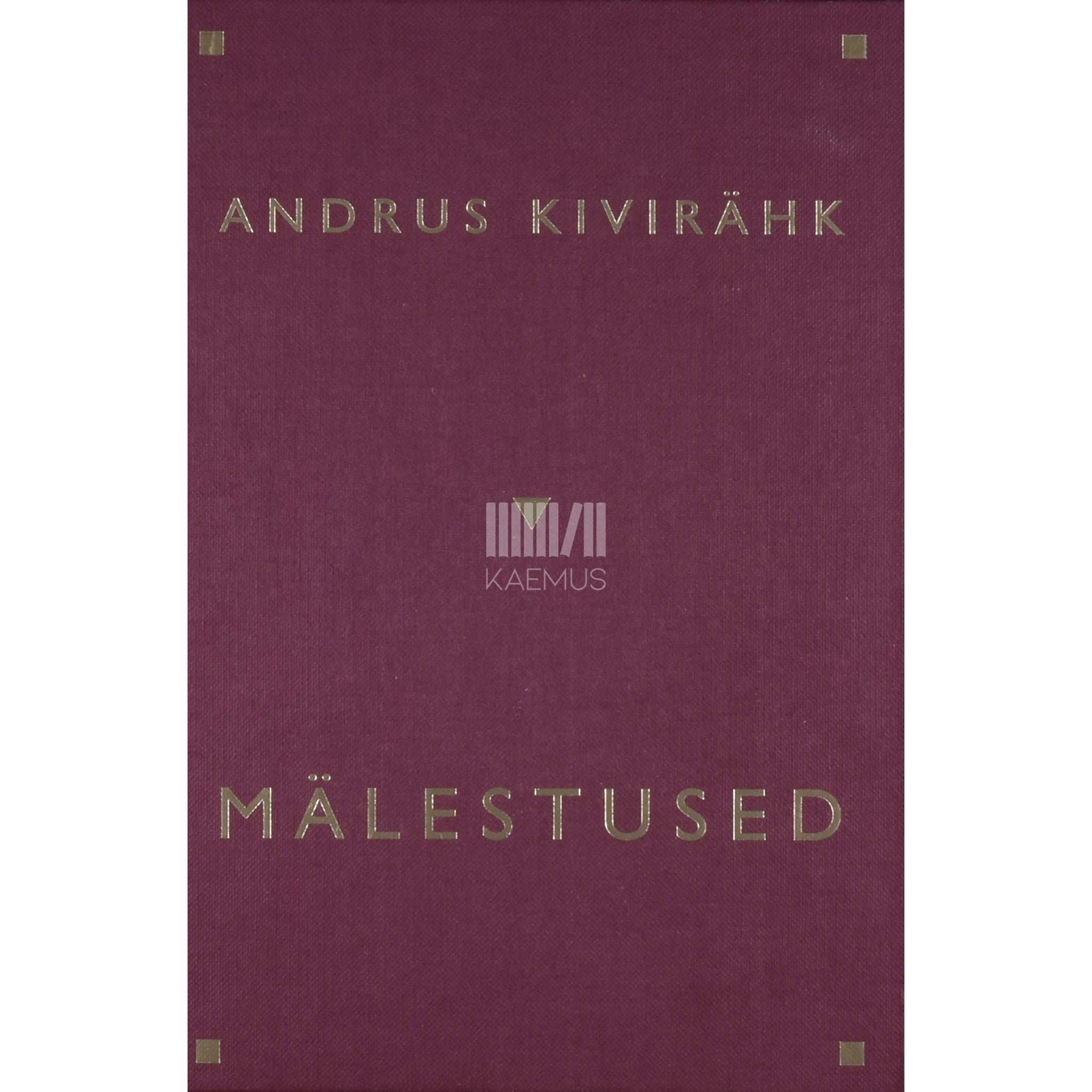 Andrus Kivirähk Mälestused