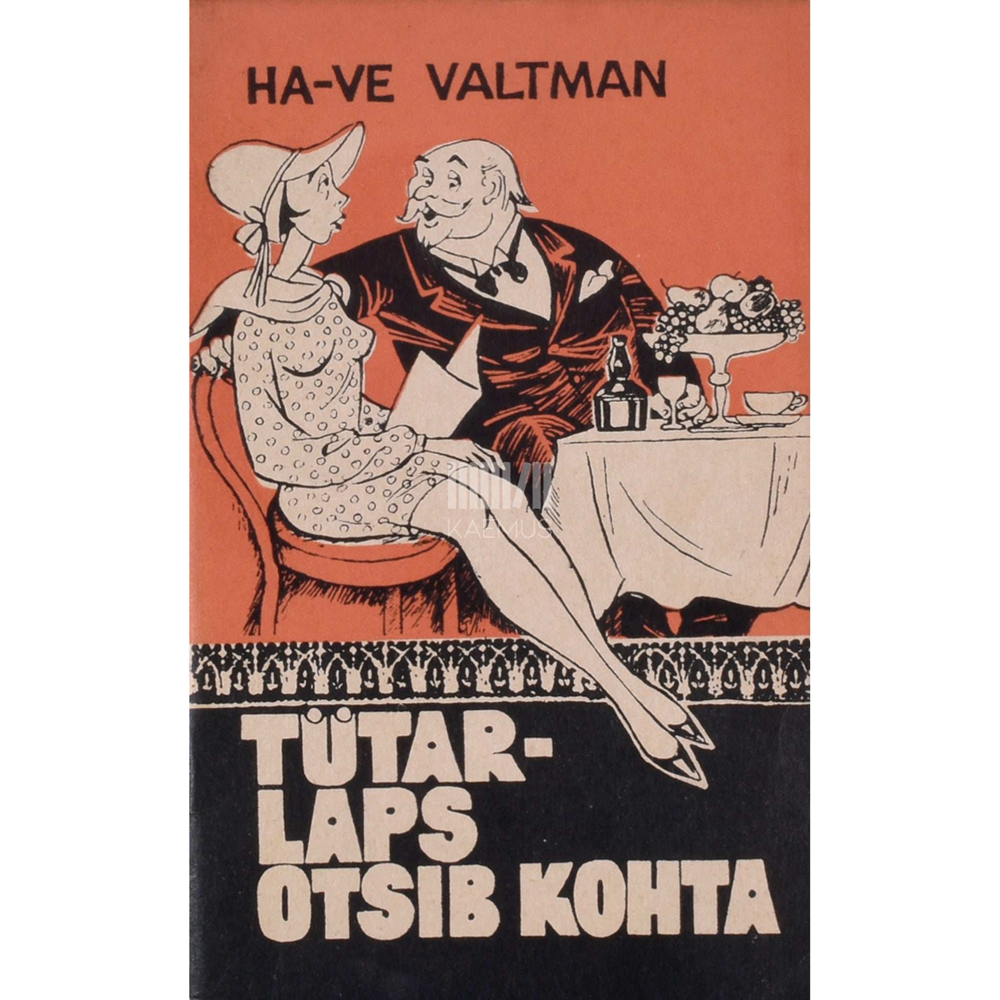 Helmut Valtman Tütarlaps otsib kohta. Karikatuure. Humoreske