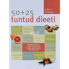 Judith C Rodriguez 50+25 tuntud dieeti. Atkinsi dieedist taimetoiduni ehk…