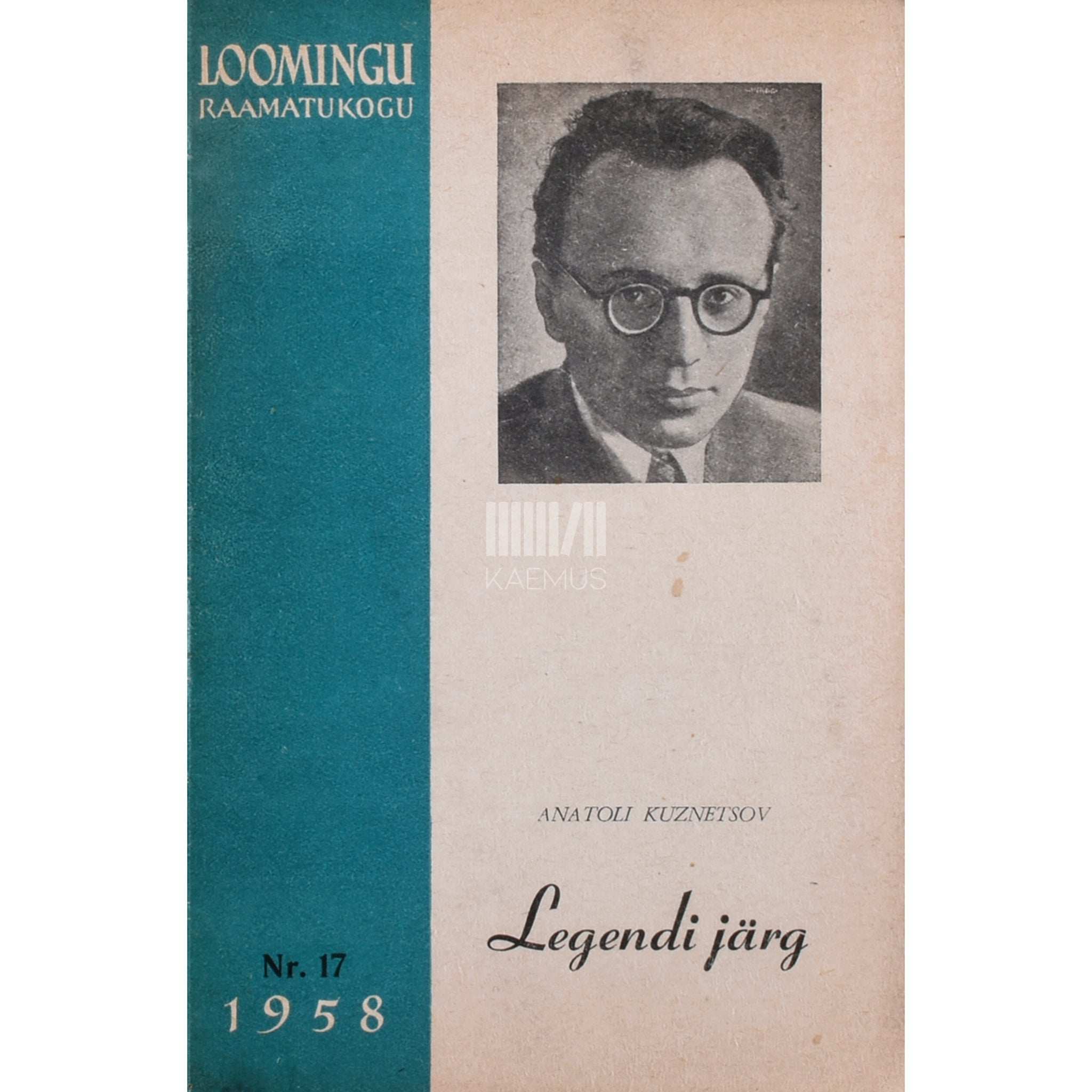 Anatoli Kuznetsov Legendi järg. 1.-2. vihik 1. osa