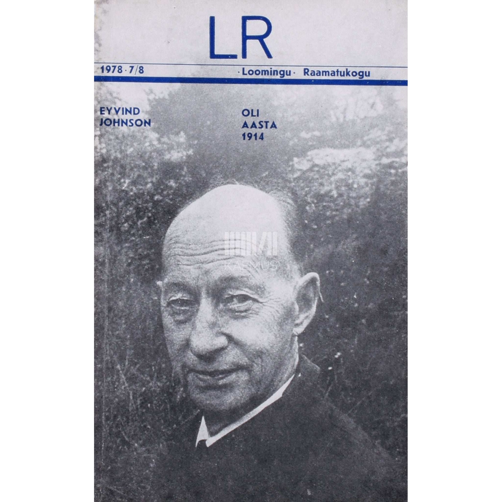 Eyvind Johnson - Oli aasta 1914