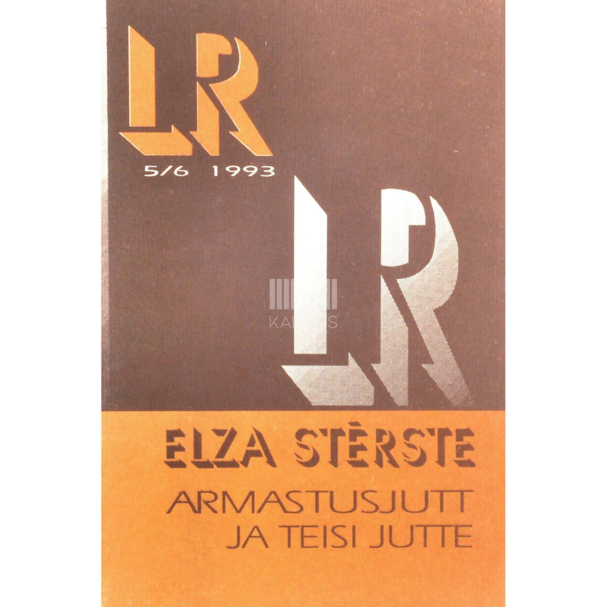 Elza Stērste Armastusjutt ja teisi jutte