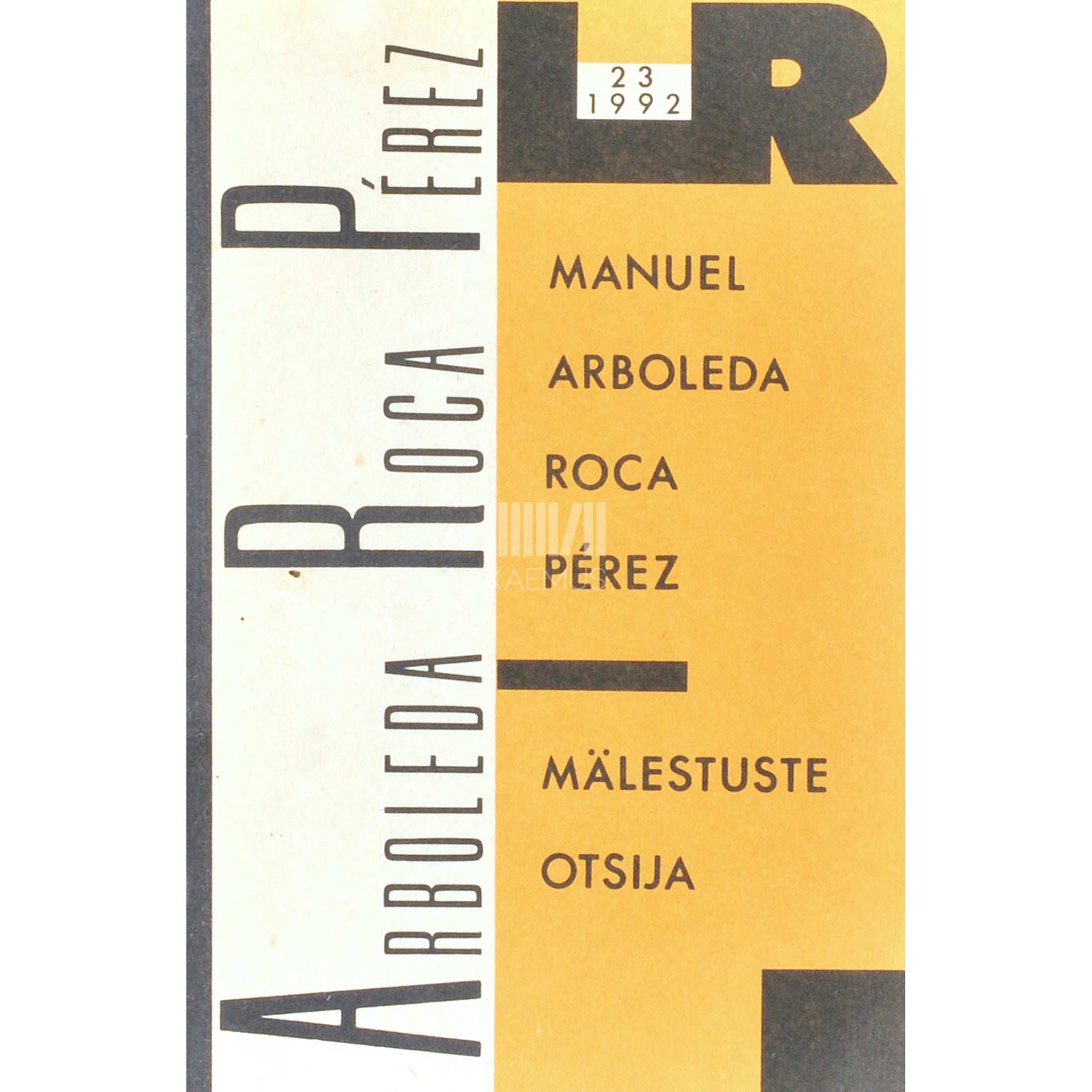 Manuel Arboleda Roca Perez Mälestuste otsija