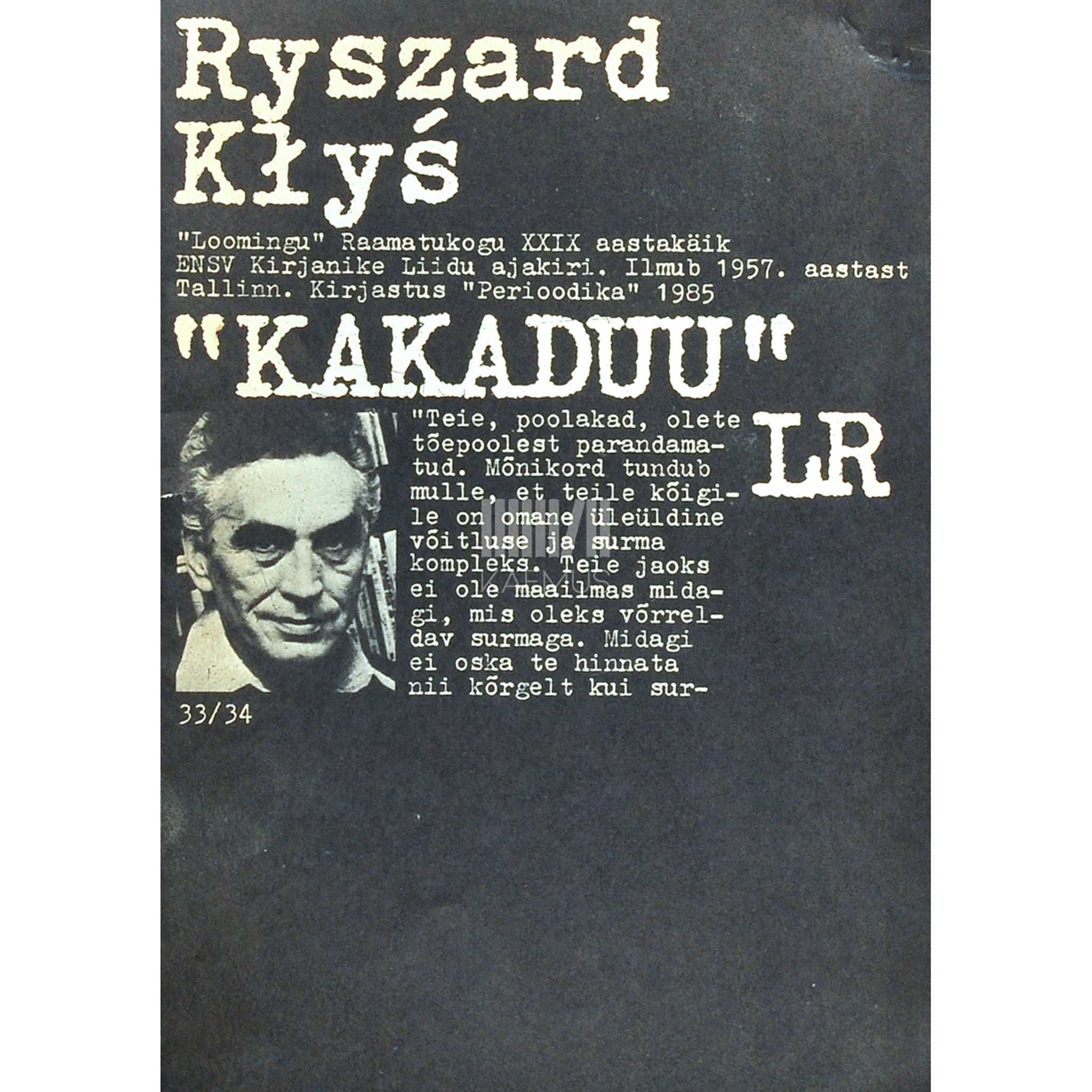 Ryszard Klyš Kakaduu