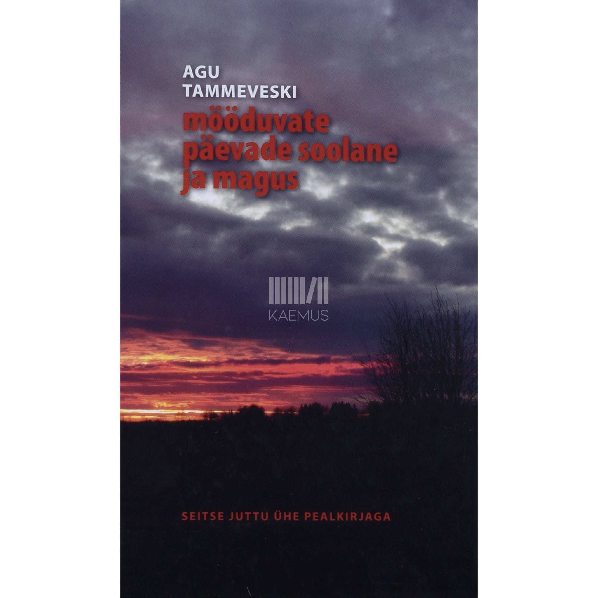 Agu Tammeveski Mööduvate päevade soolane ja magus. Seitse juttu ühe pealkirjaga