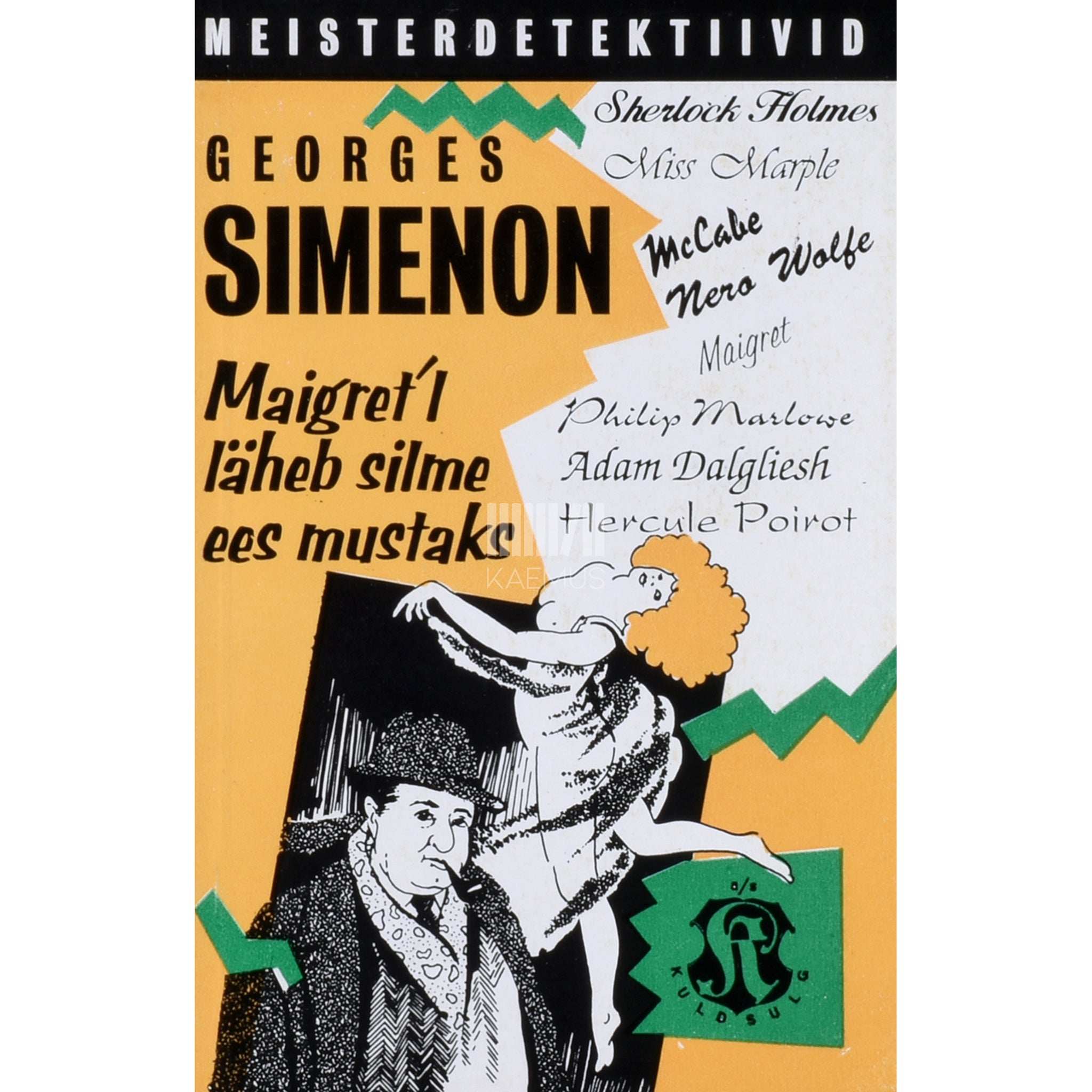 Georges Simenon Maigret'l läheb silme ees mustaks