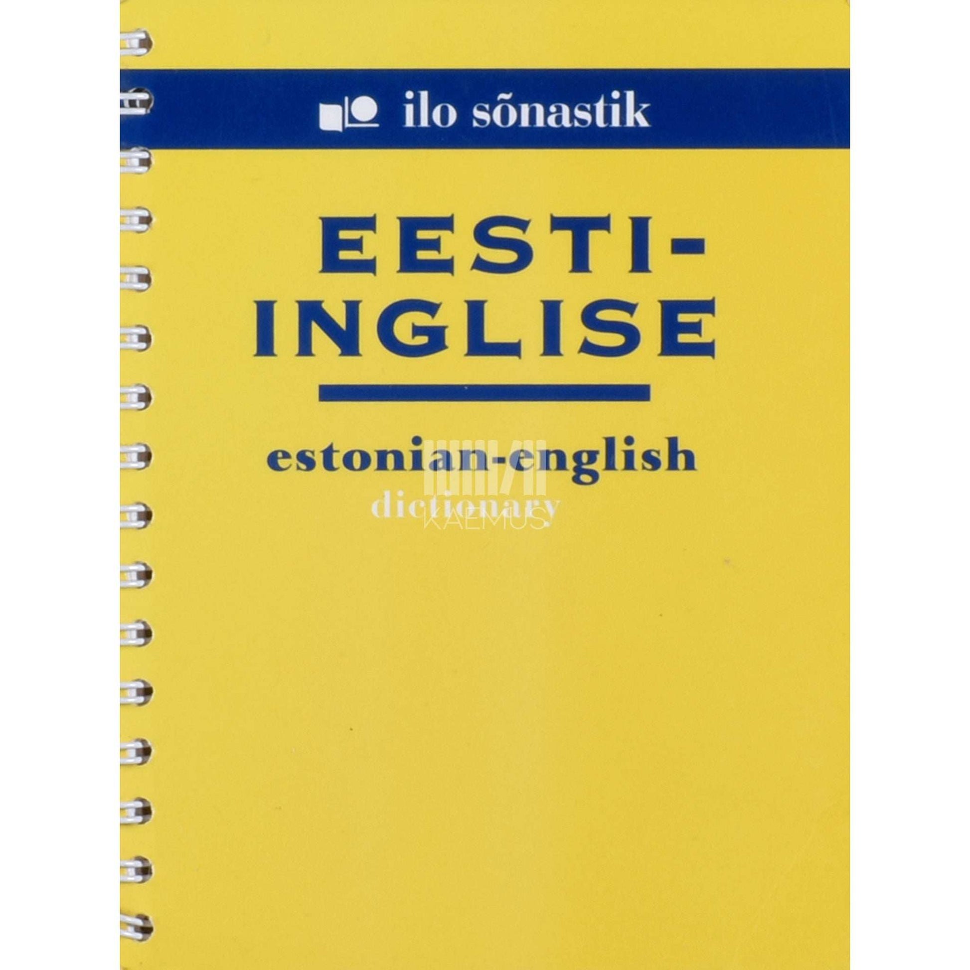 ... - Eesti-inglise sõnastik. Estonian-english dictionary