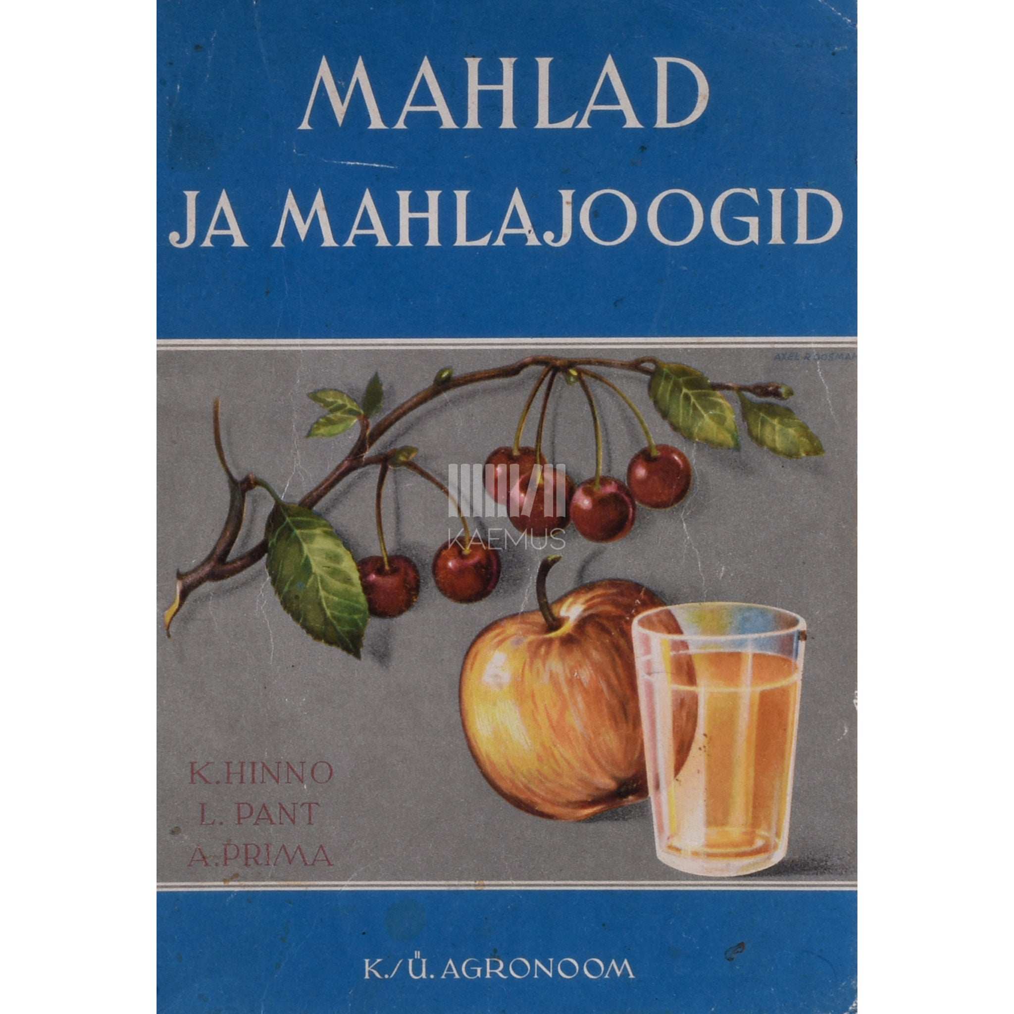 Karl Hinno Mahlad ja mahlajoogid