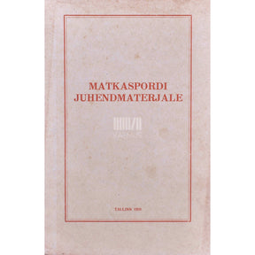 … Matkaspordi juhendmaterjale