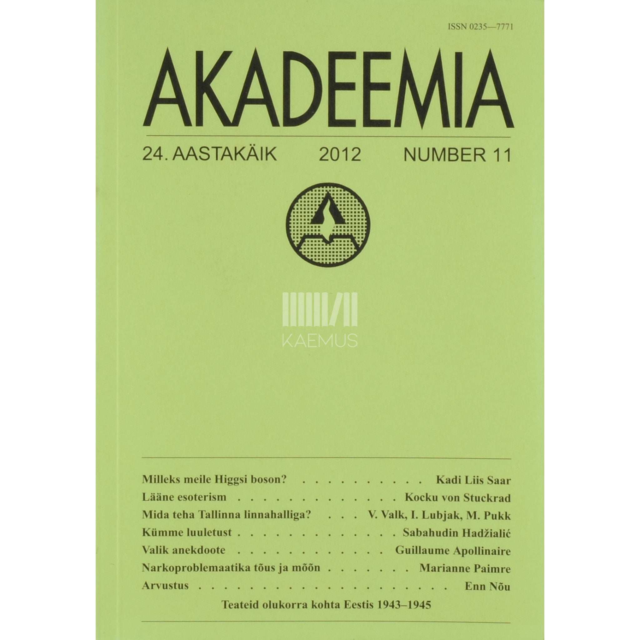 ... Akadeemia 11/2012