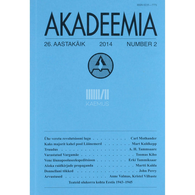 … - Akadeemia 2/2014