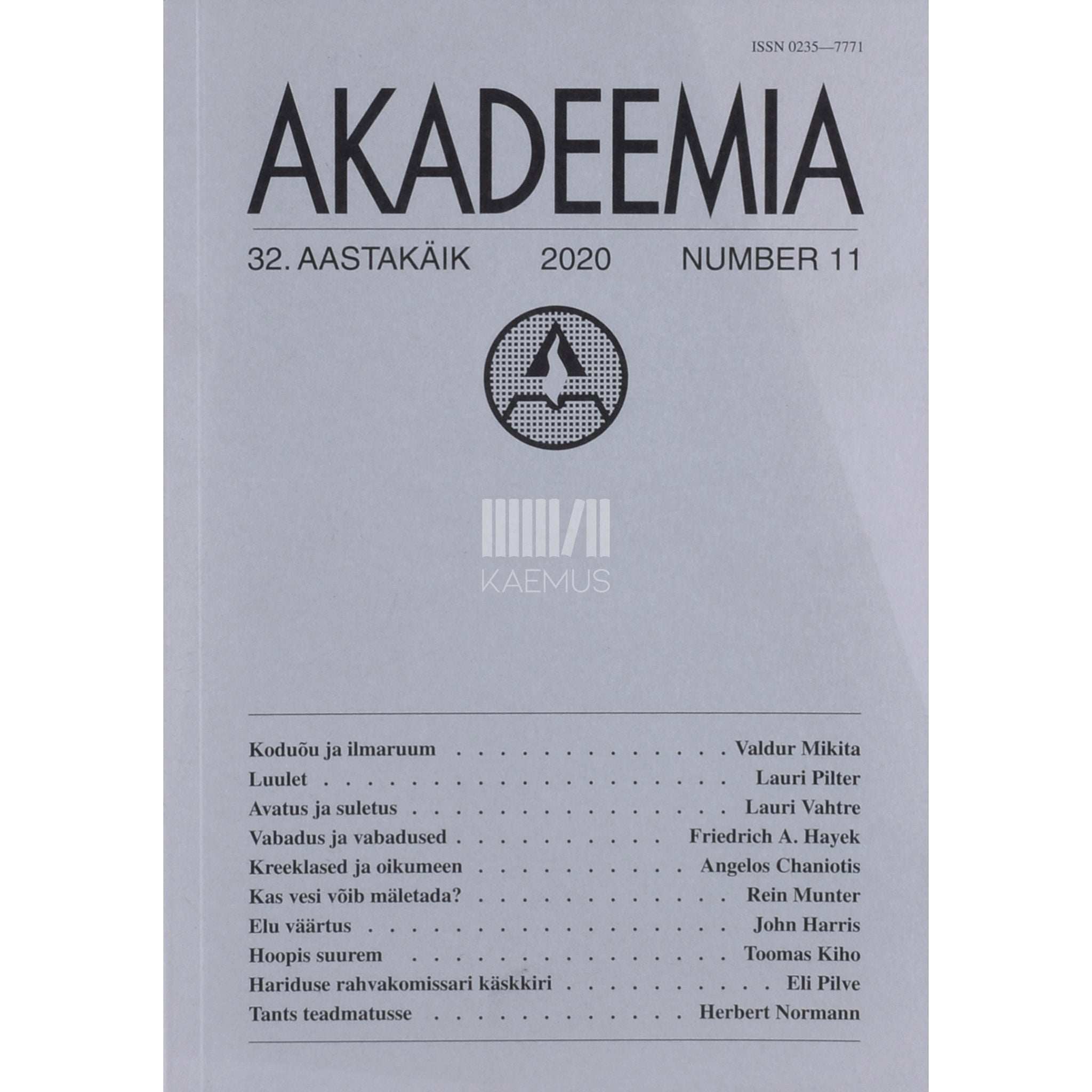 … Akadeemia 11/2020