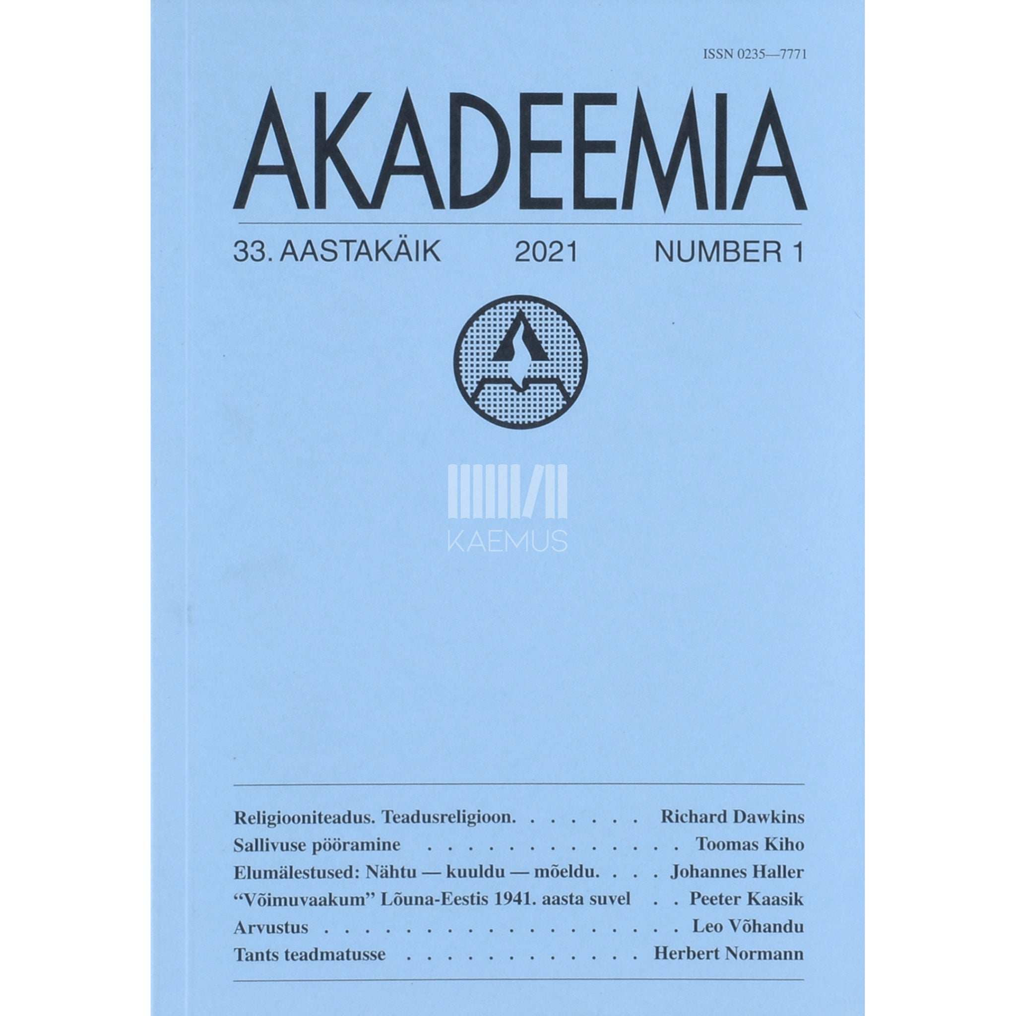 … Akadeemia 1/2021