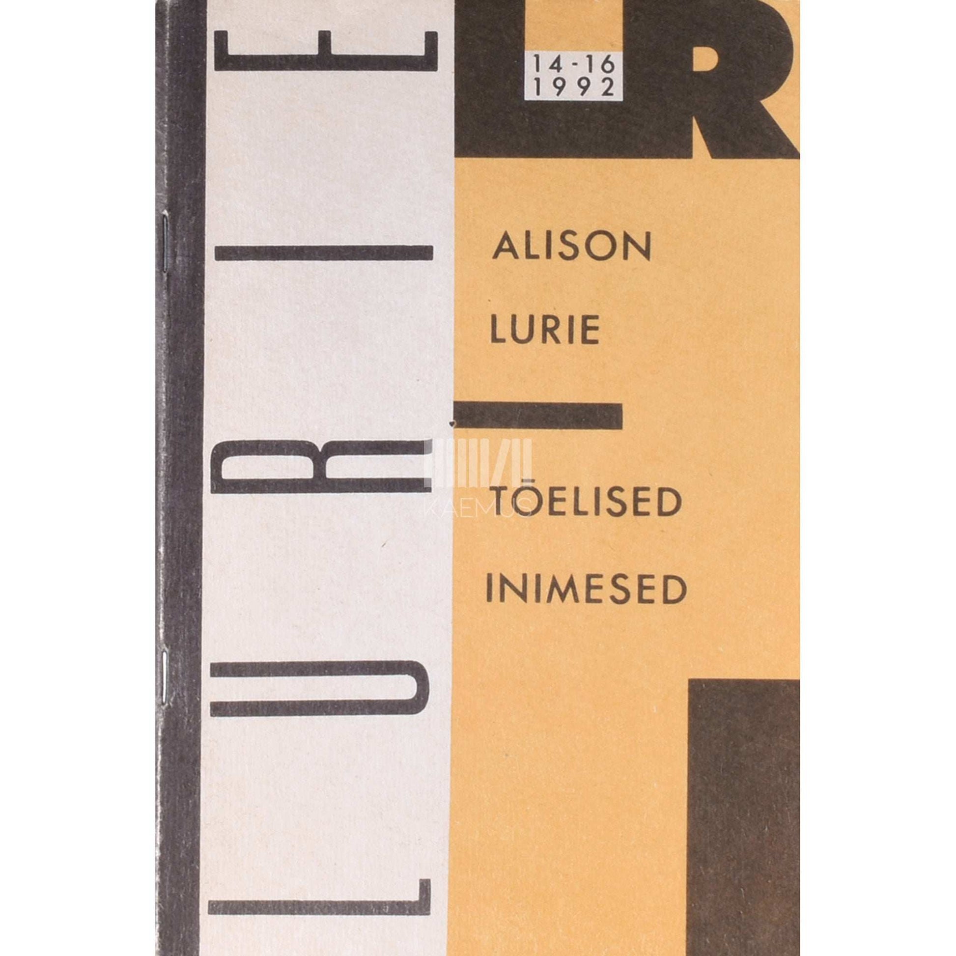 Alison Lurie - Tõelised inimesed