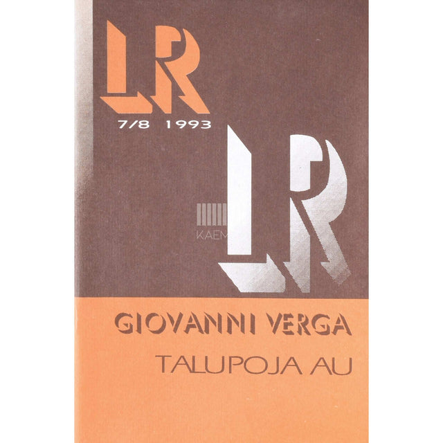 Giovanni Verga - Talupoja au