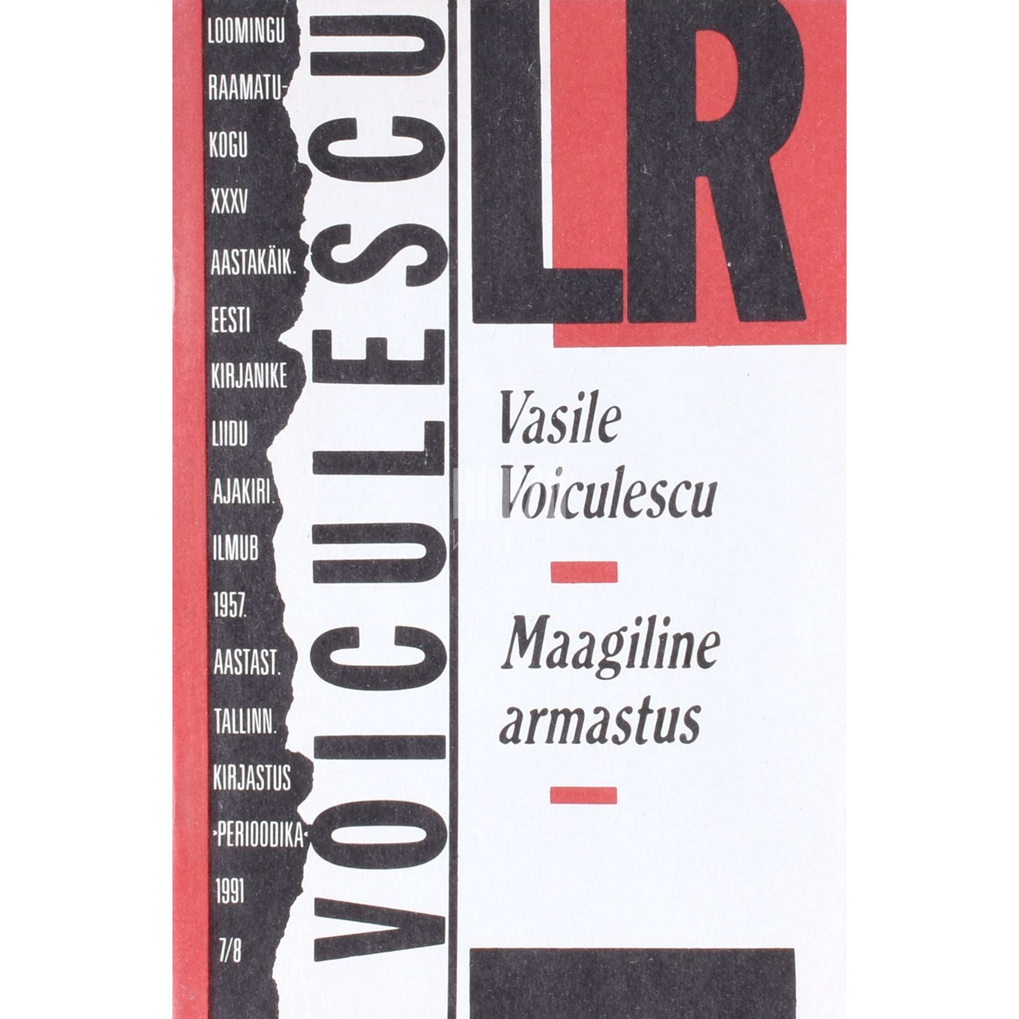 Vasile Voiculescu Maagiline armastus