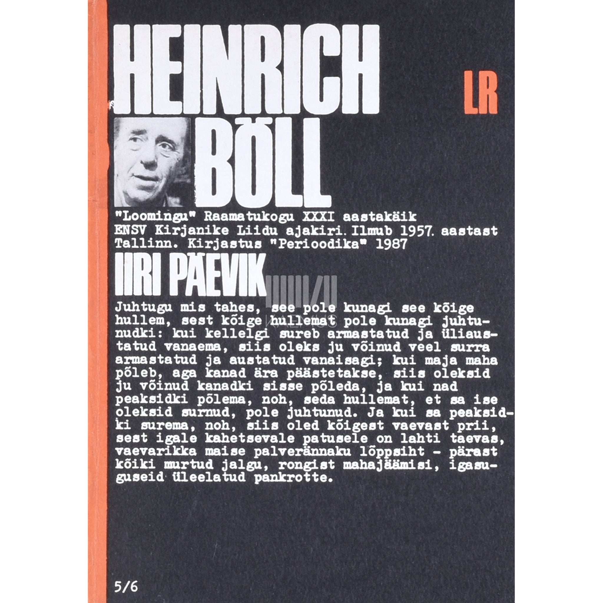 Heinrich Böll Iiri päevik