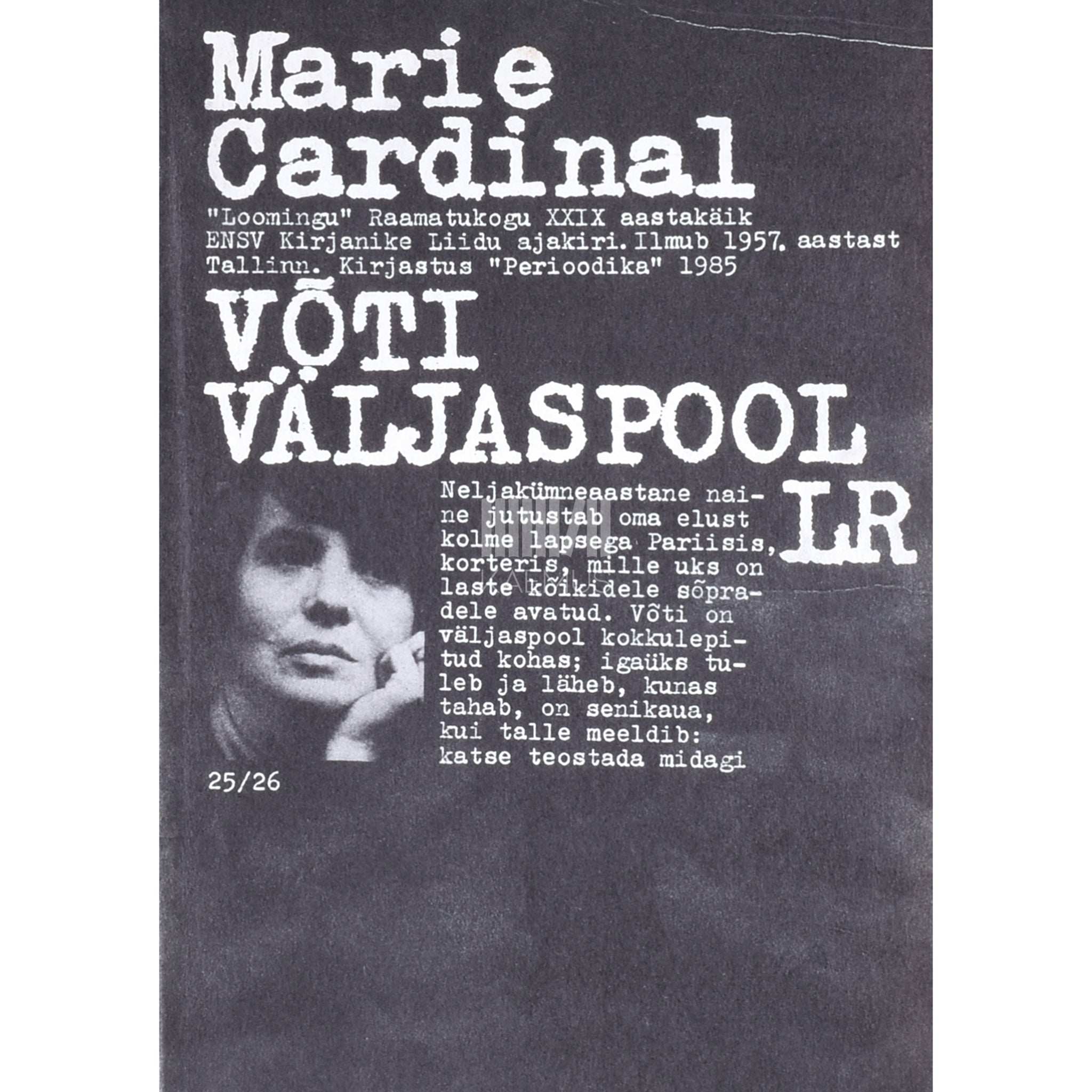 Marie Cardinal Võti väljaspool