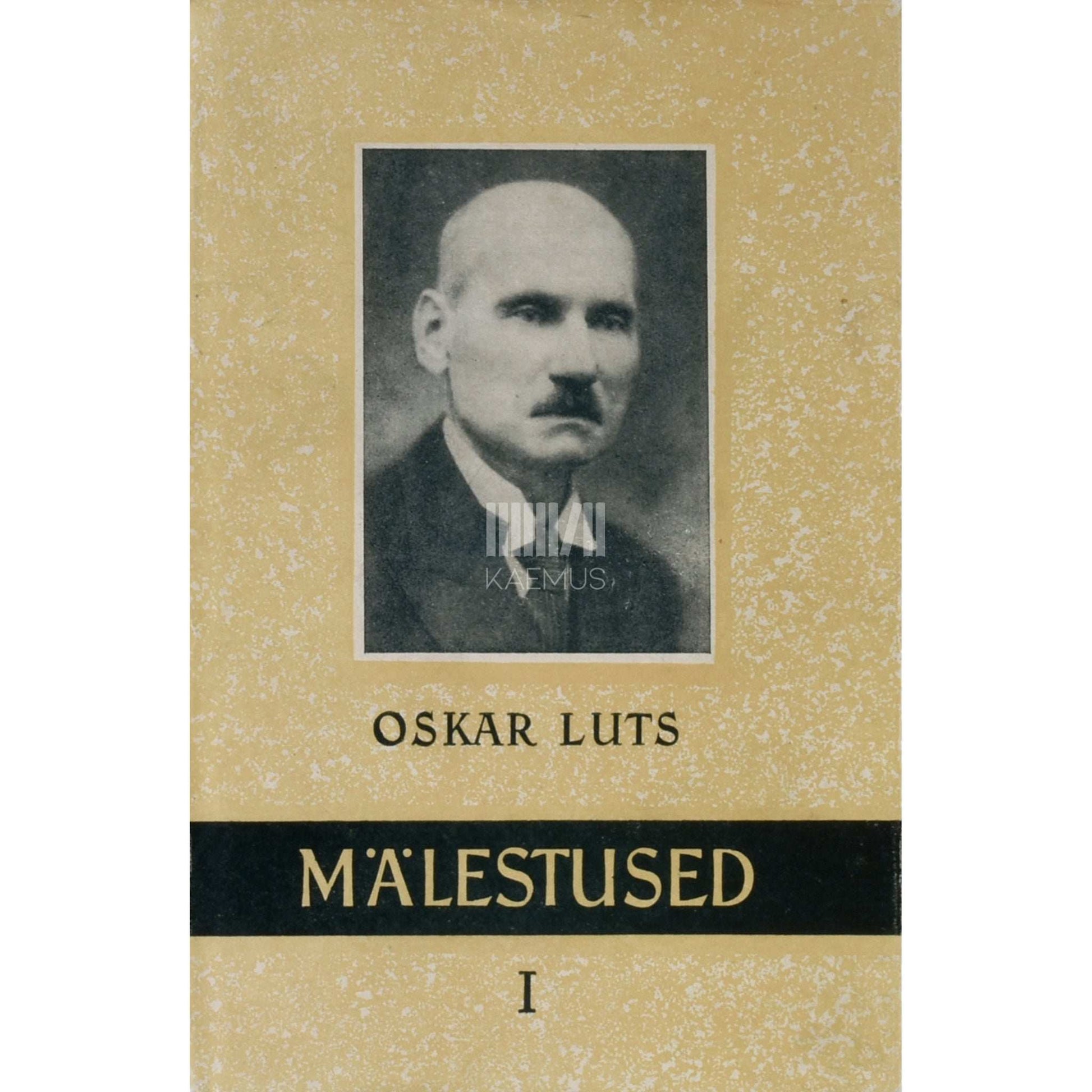 Oskar Luts - Mälestused 1. osa