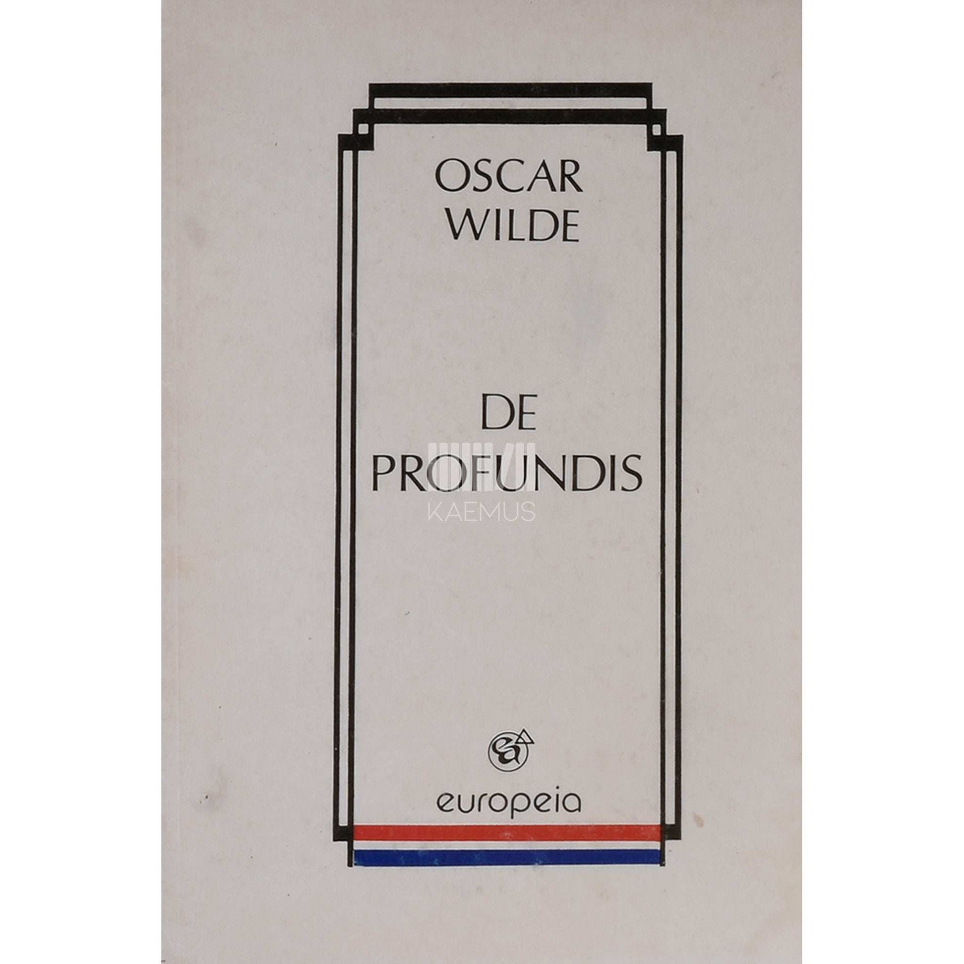 Oscar Wilde - De profundis