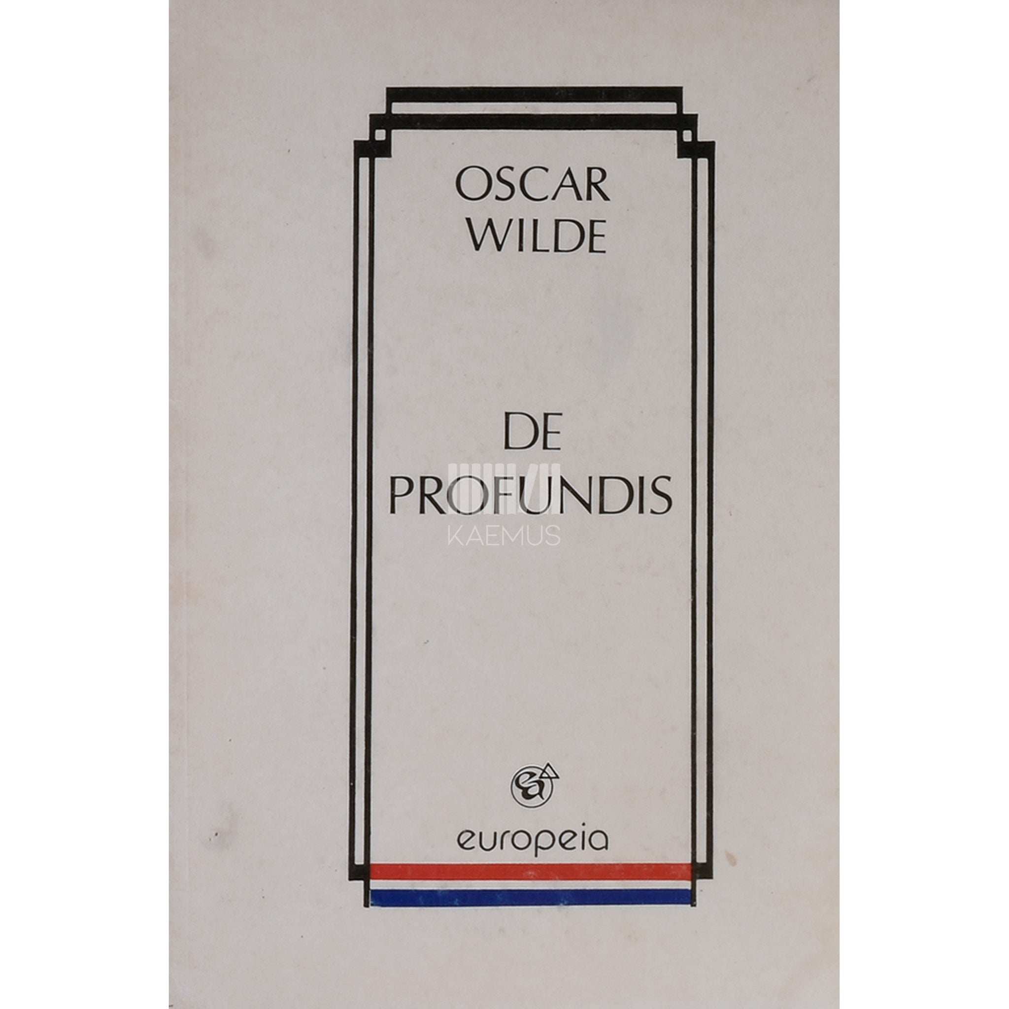 Oscar Wilde De profundis