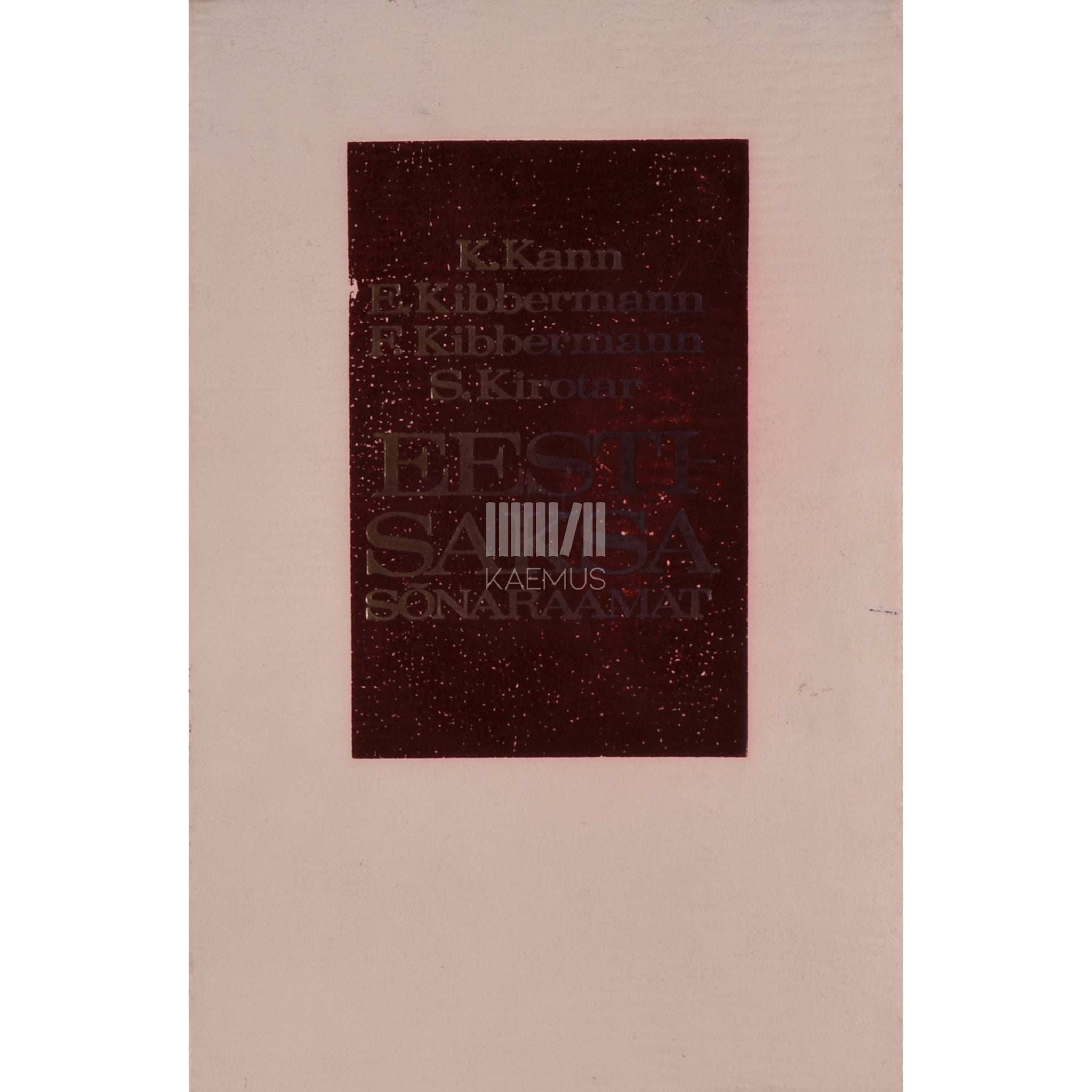 … Eesti-saksa sõnaraamat. U.60000 sõna