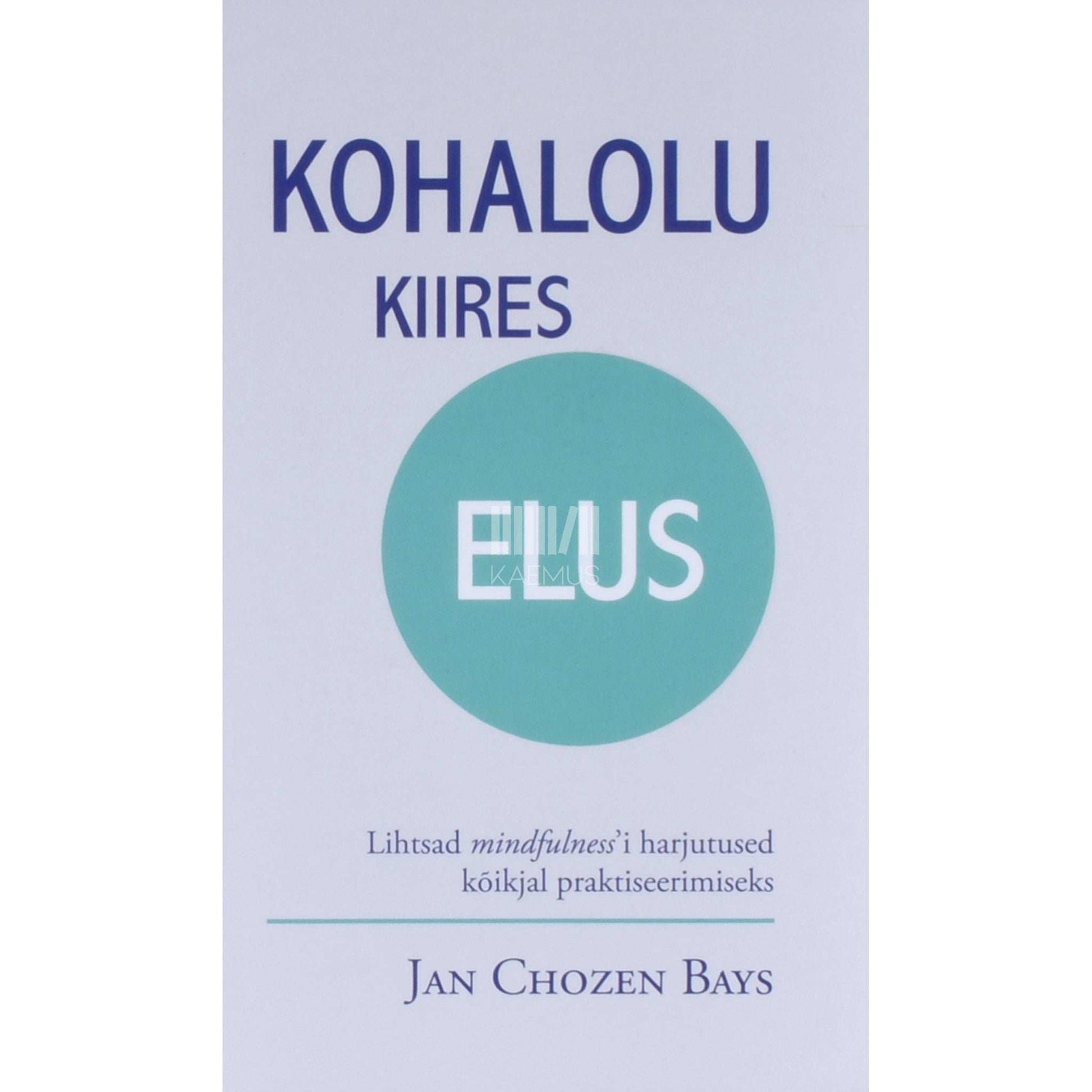 Jan Chozen Bays - Kohalolu kiires elus. Lihtsad mindfulnessi harjutused …