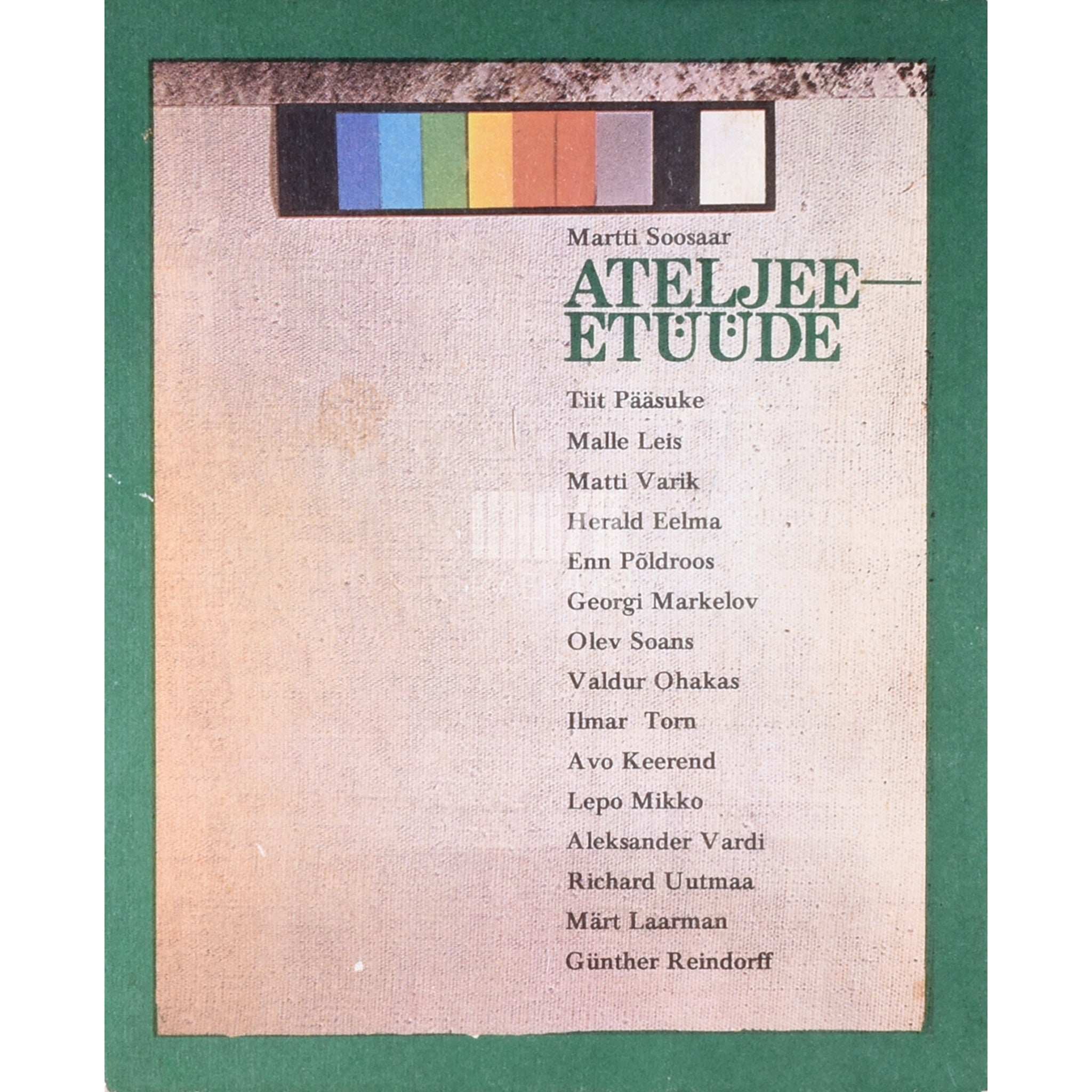 Martti Soosaar Ateljee-etüüde 1. osa