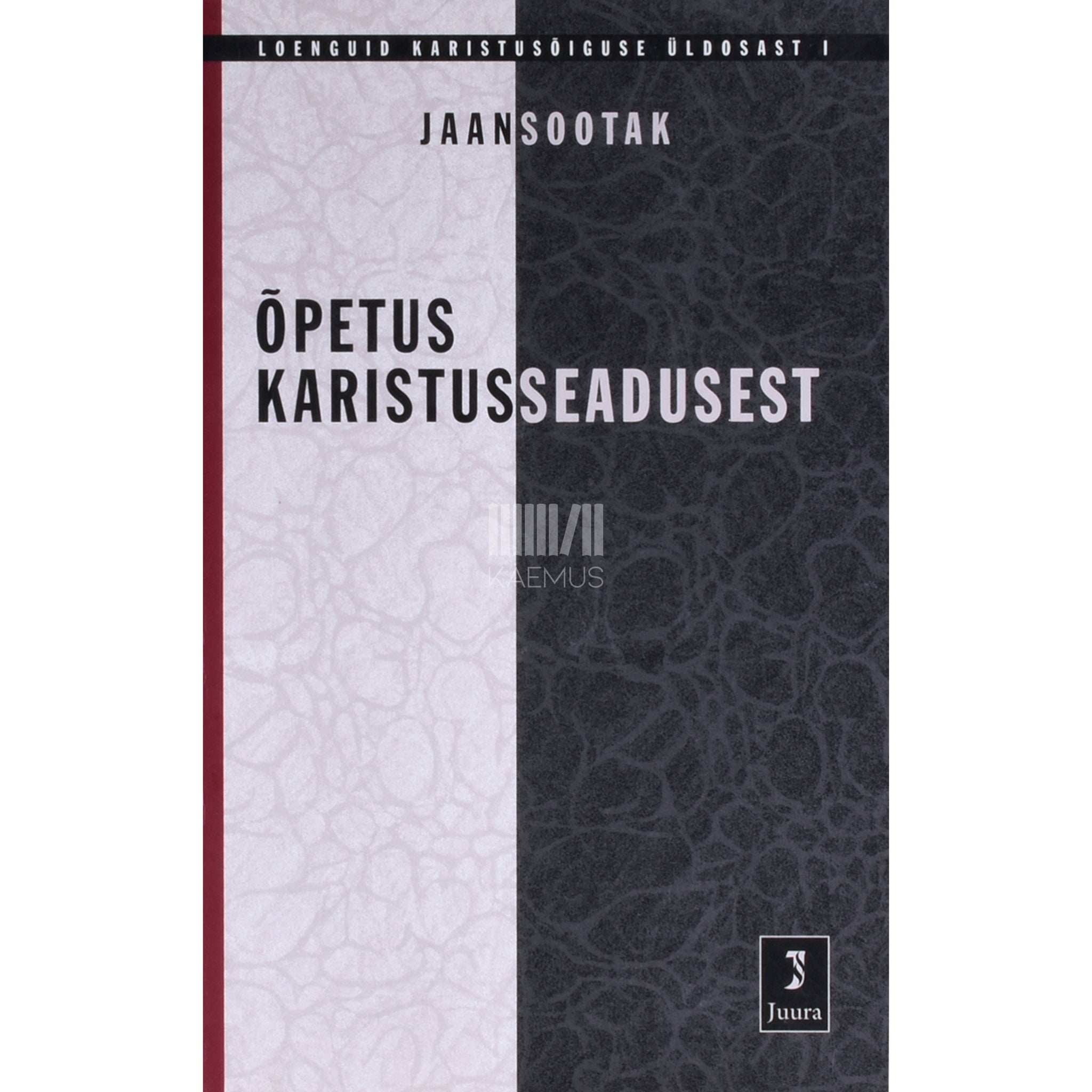 Jaan Sootak Õpetus karistusseadusest