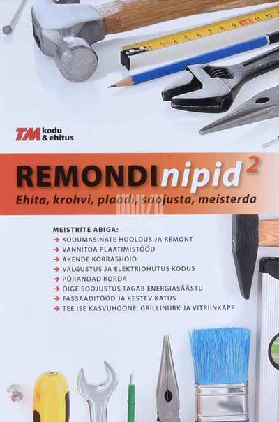 Remondinipid 2. osa. Ehita, krohvi, plaadi, soojusta, meisterda - Kaemus