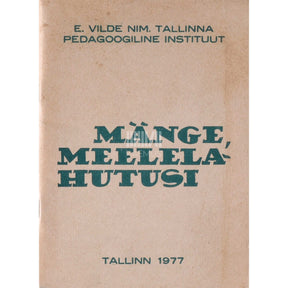 … Mänge ja meelelahutusi