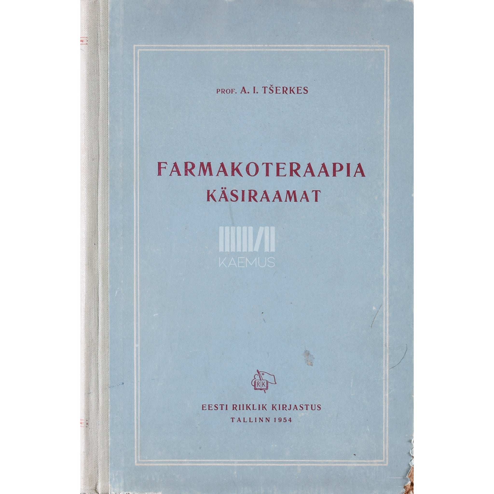 Aleksandr Tšerkes Farmakoteraapia käsiraamat