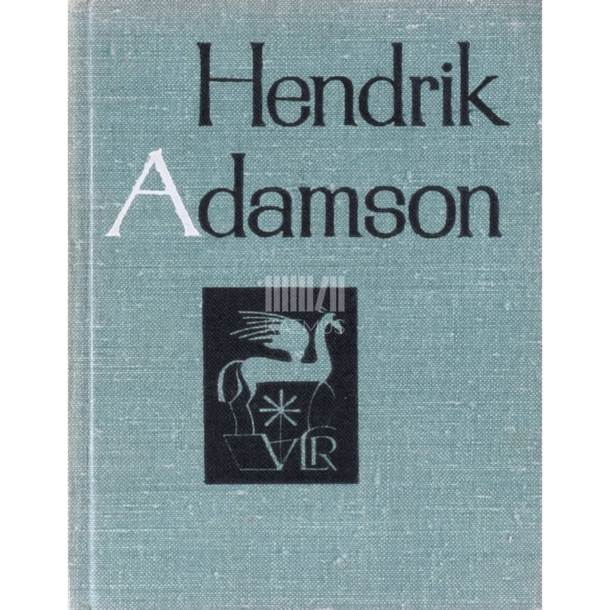 Hendrik Adamson Hendrik Adamson
