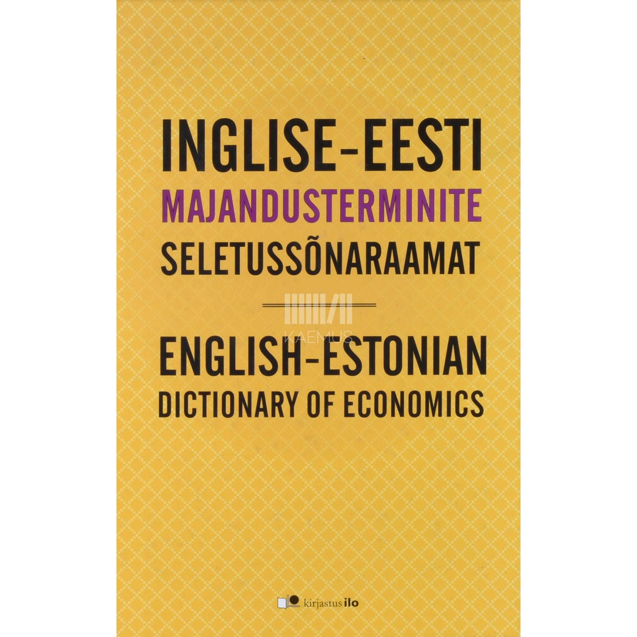 … Inglise-eesti majandusterminite seletussõnaraamat