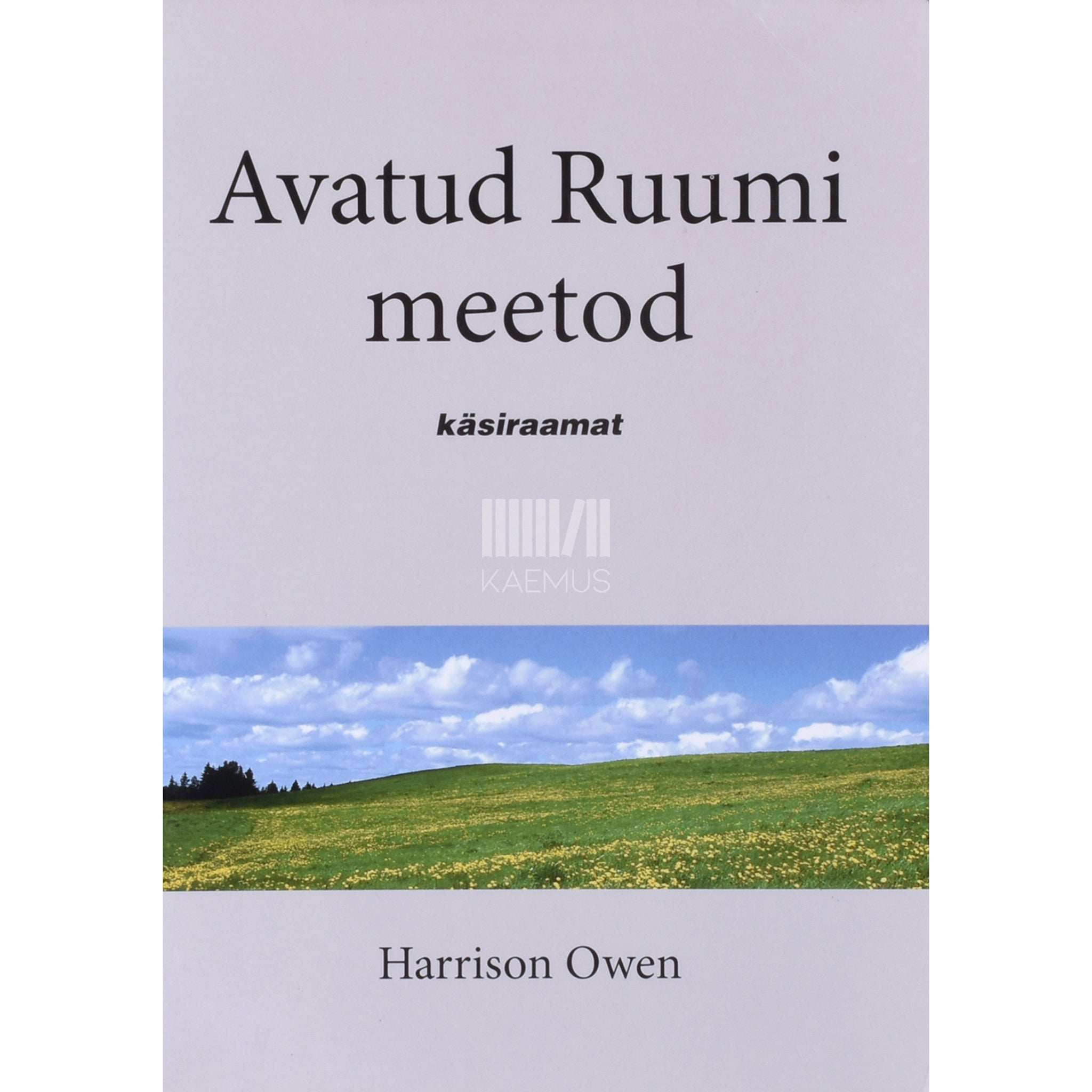 Harrison Owen Avatud ruumi meetod. Käsiraamat