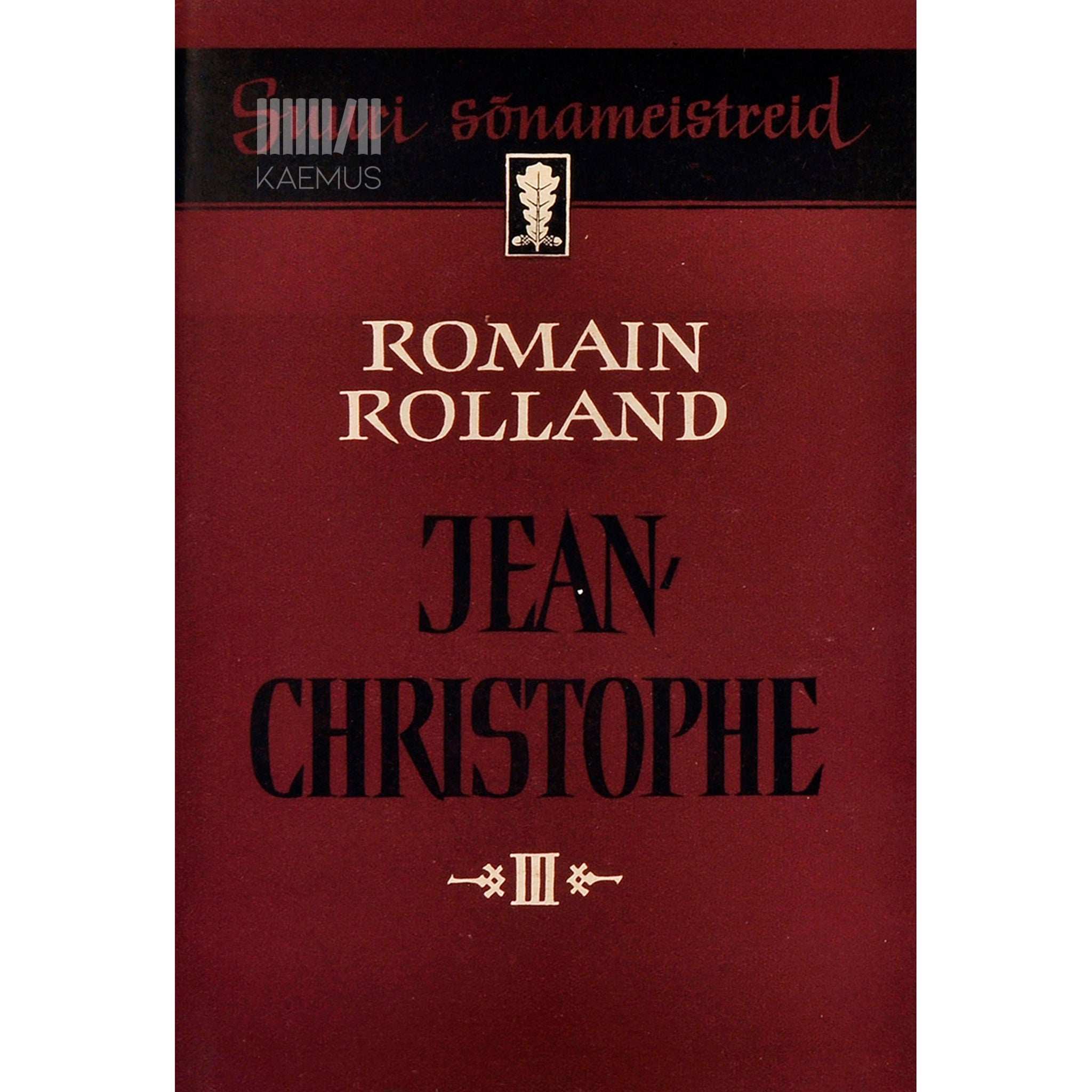 Romain Rolland Jean-Christophe 3. osa