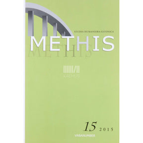 … Methis. Studia humaniora Estonica 15/2015