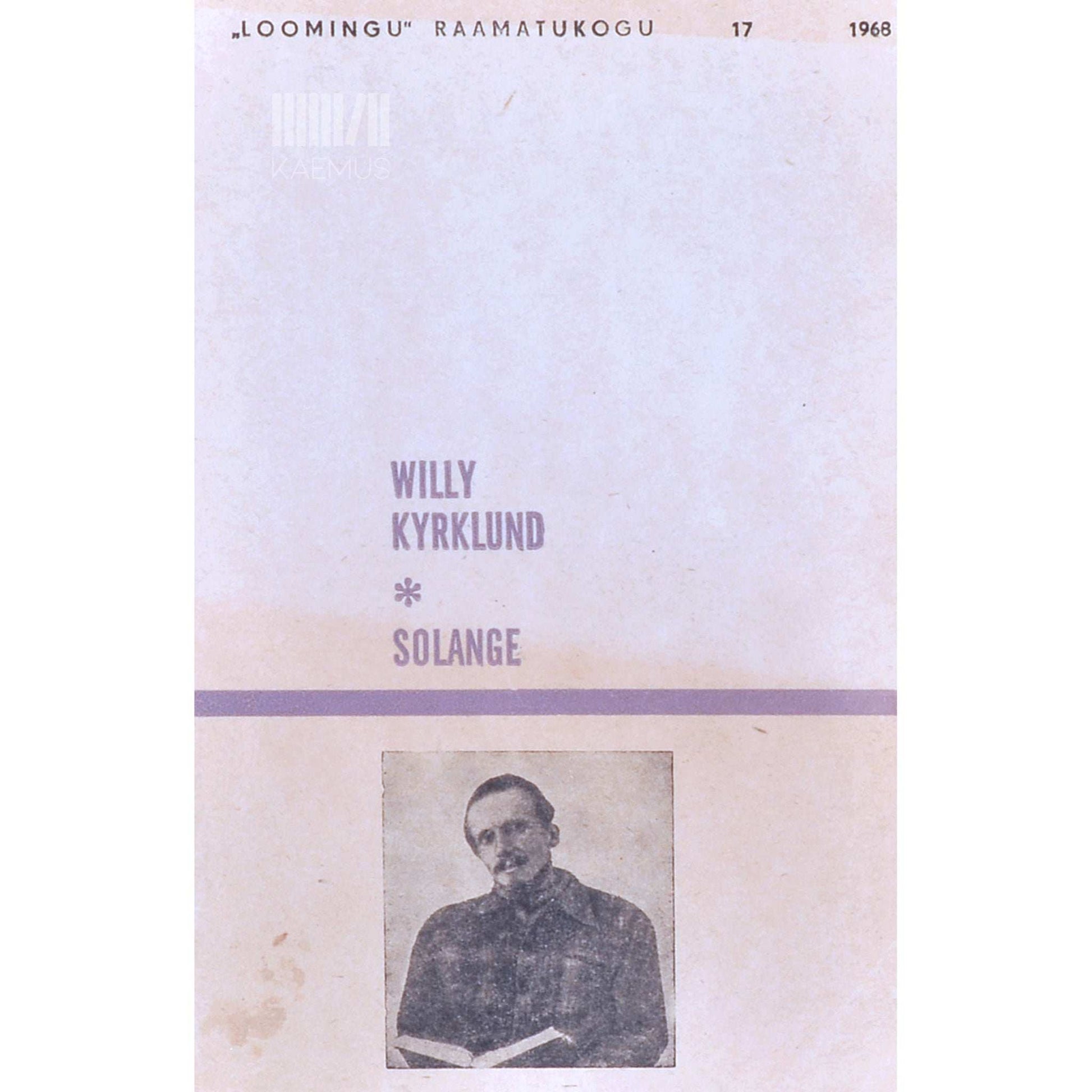 Willy Kyrklund - Solange
