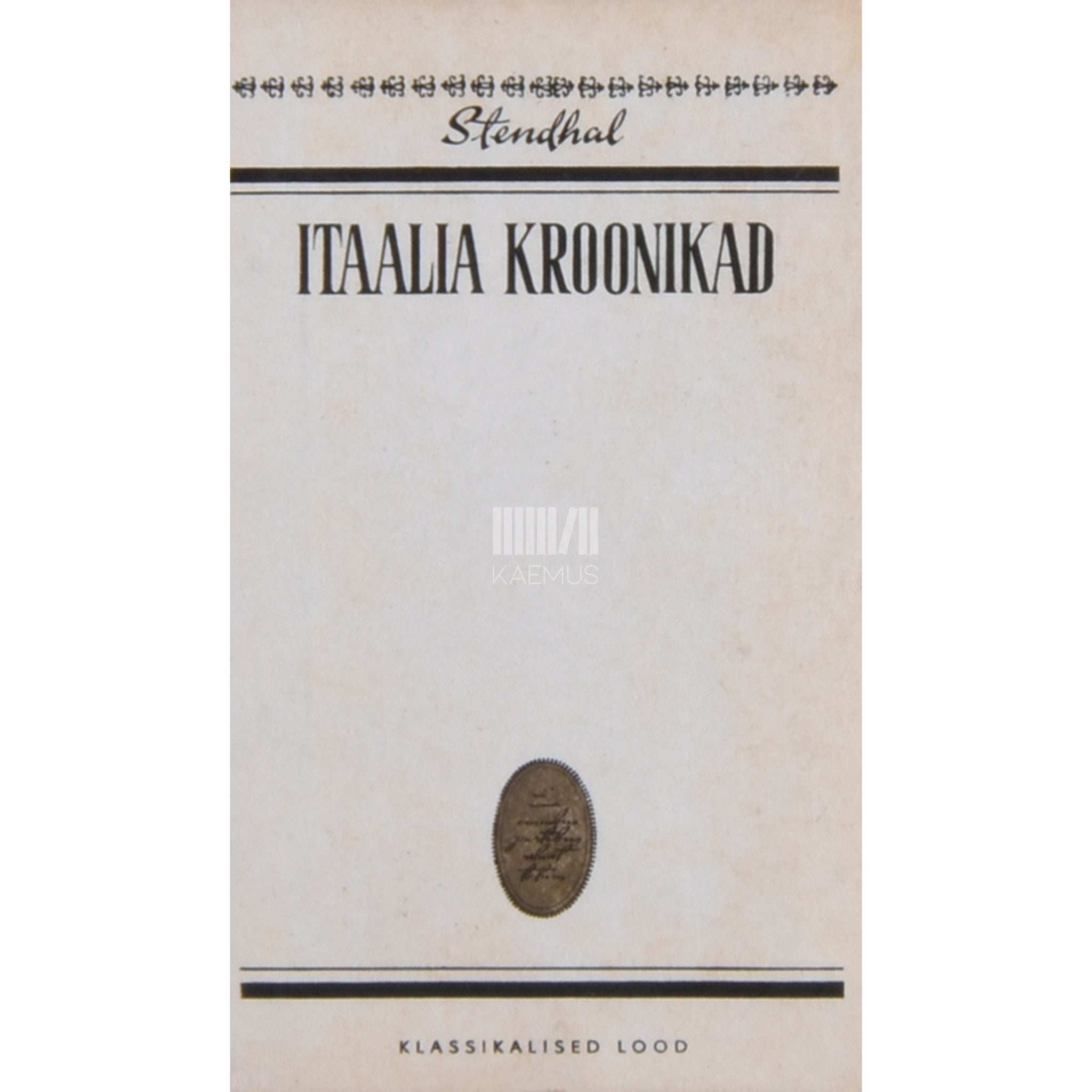 Stendhal Itaalia kroonikad
