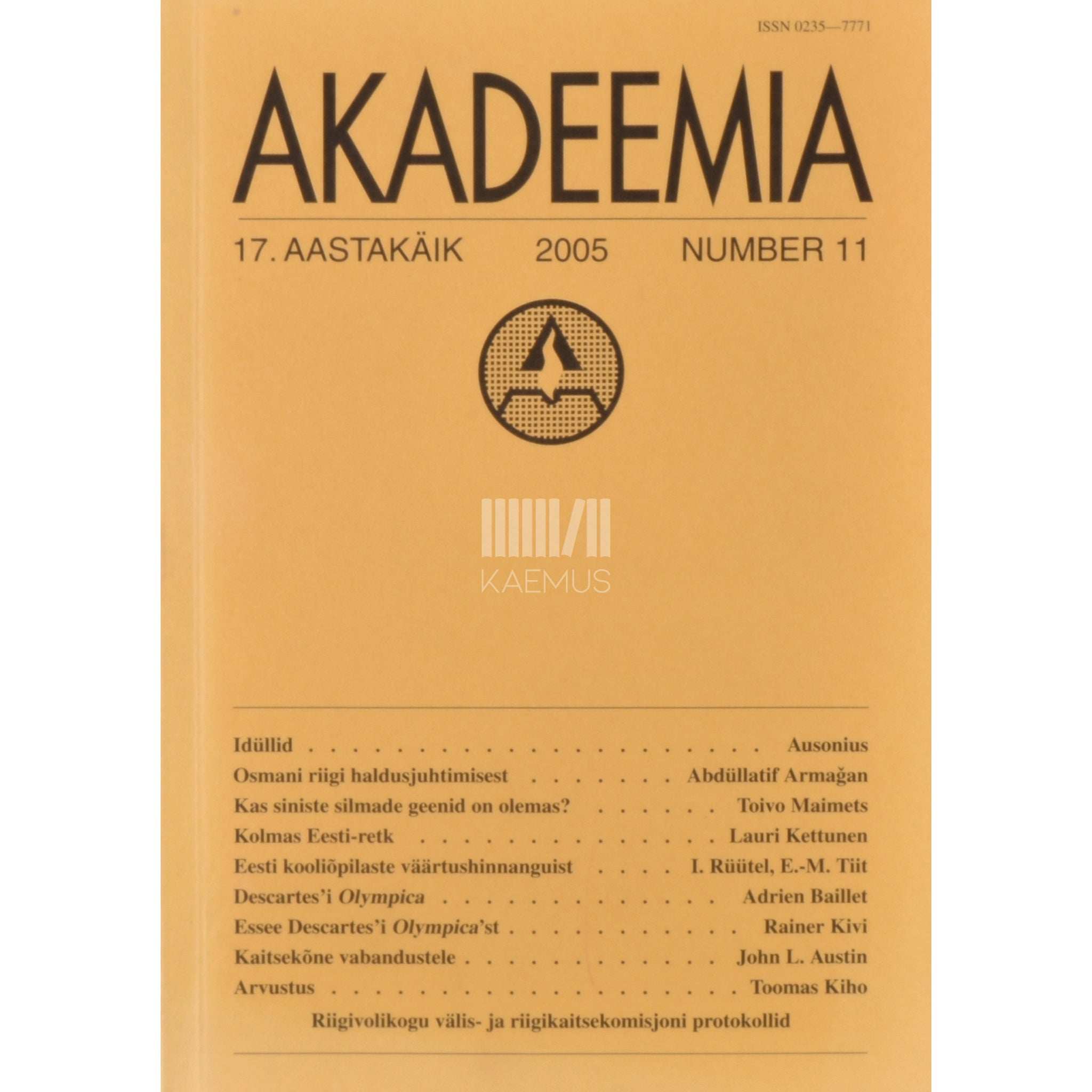 … Akadeemia 11/2005