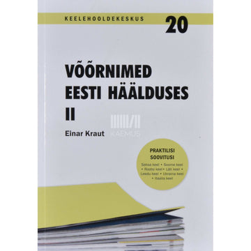 Einar Kraut - Võõrnimed eesti häälduses 2. osa