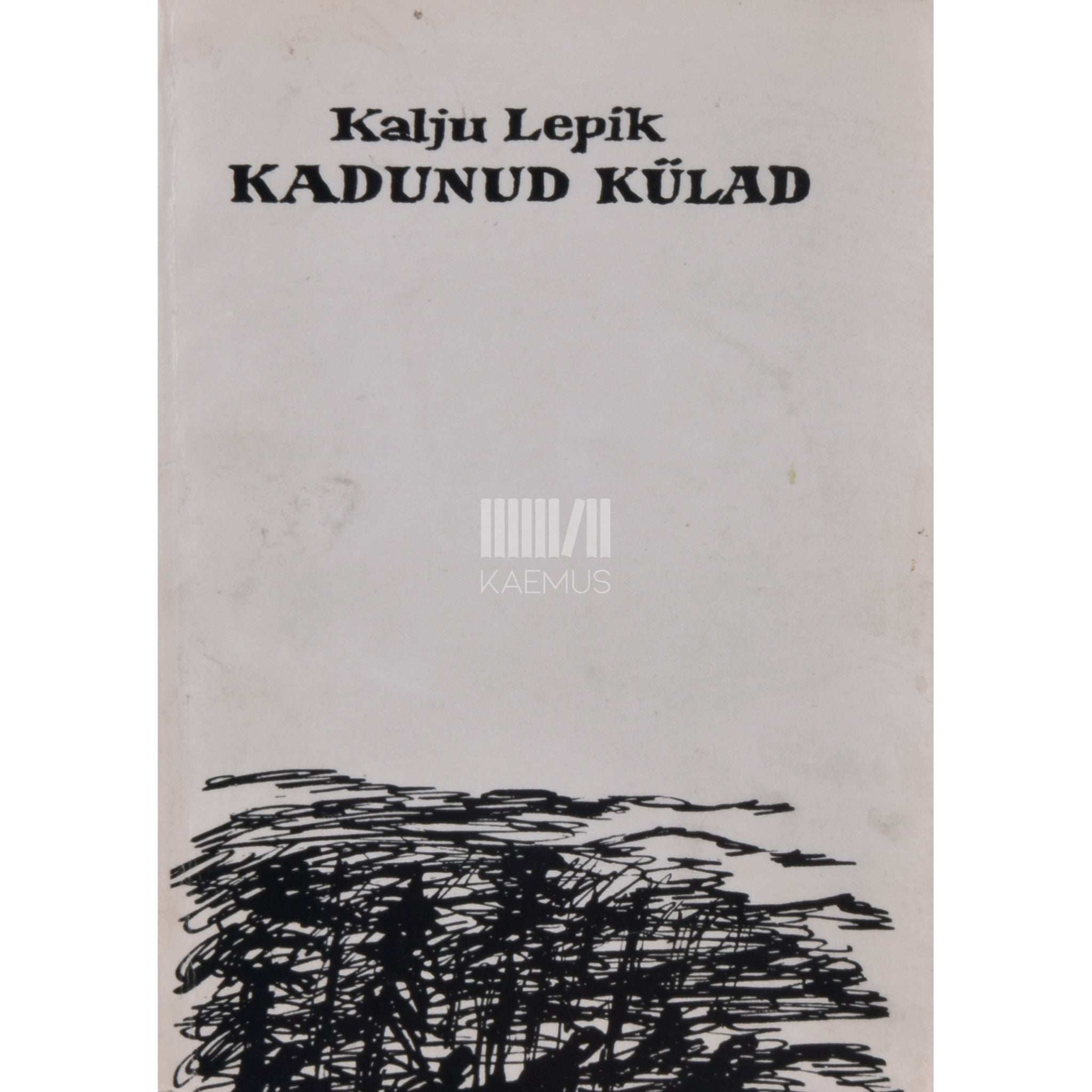 Kalju Lepik Kadunud külad. Üheteistkümnes kogu luuletusi